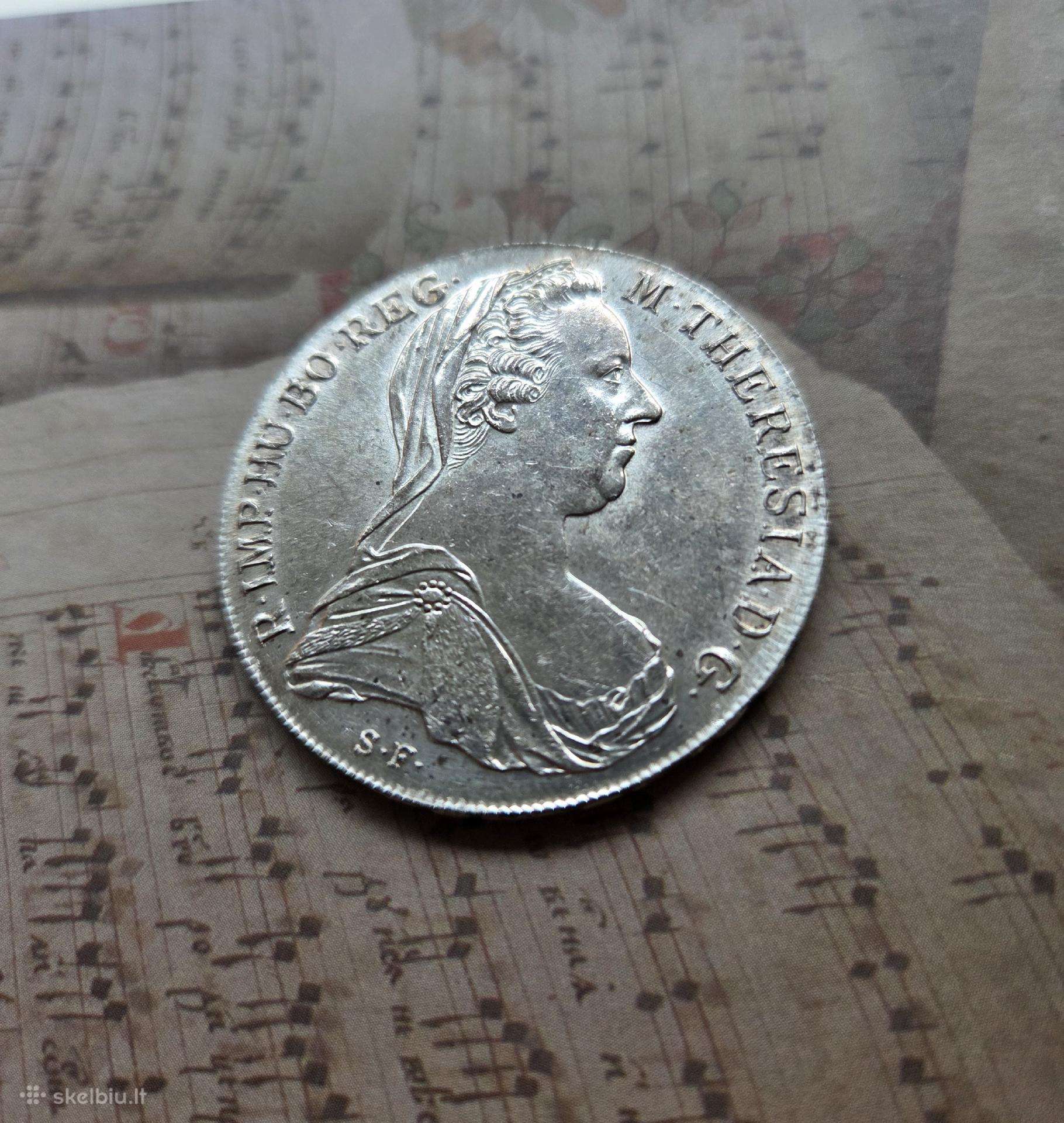Taleria 1780 Austrija - restrike