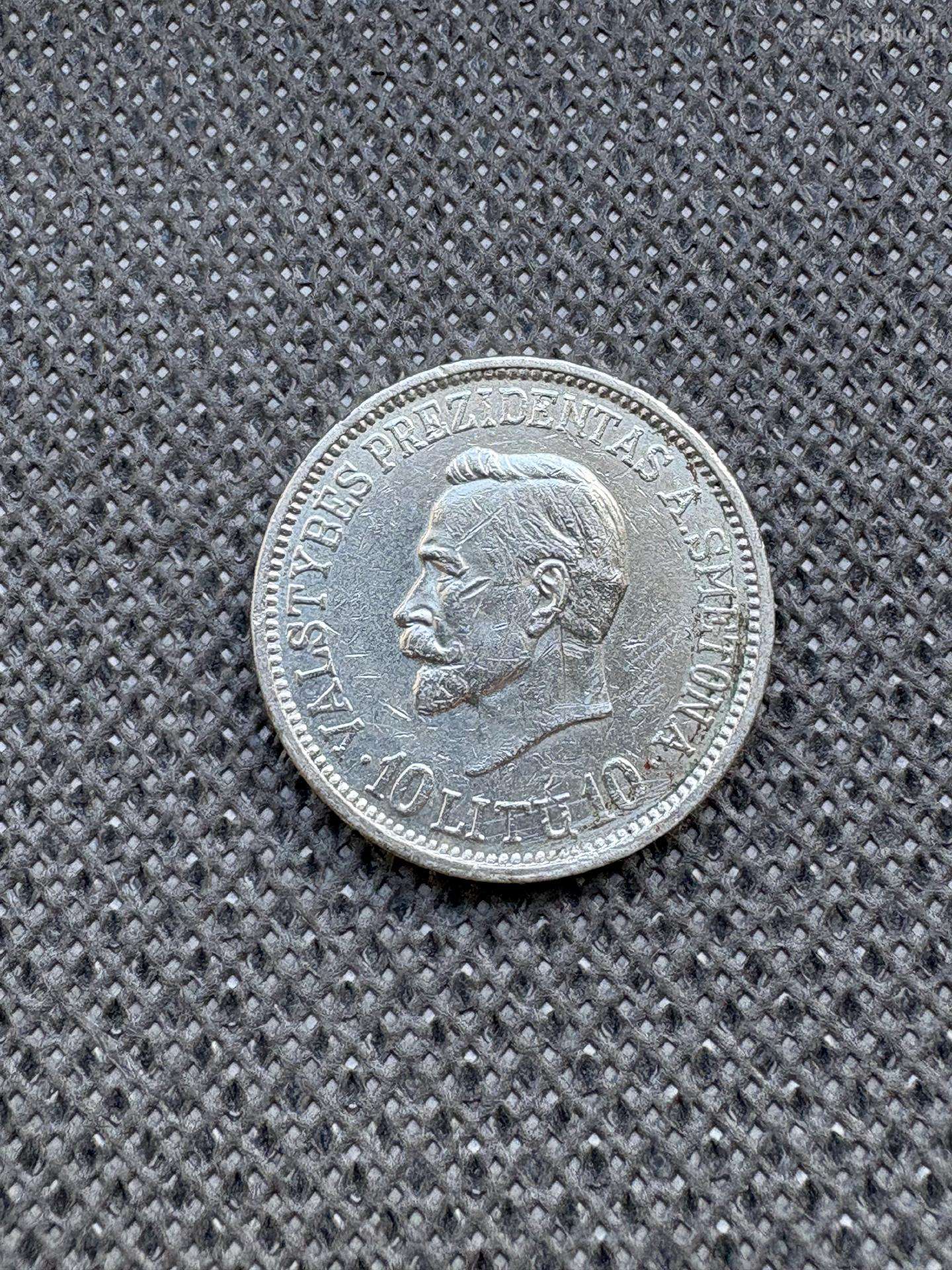 10 Litai 1938 m. Smetona