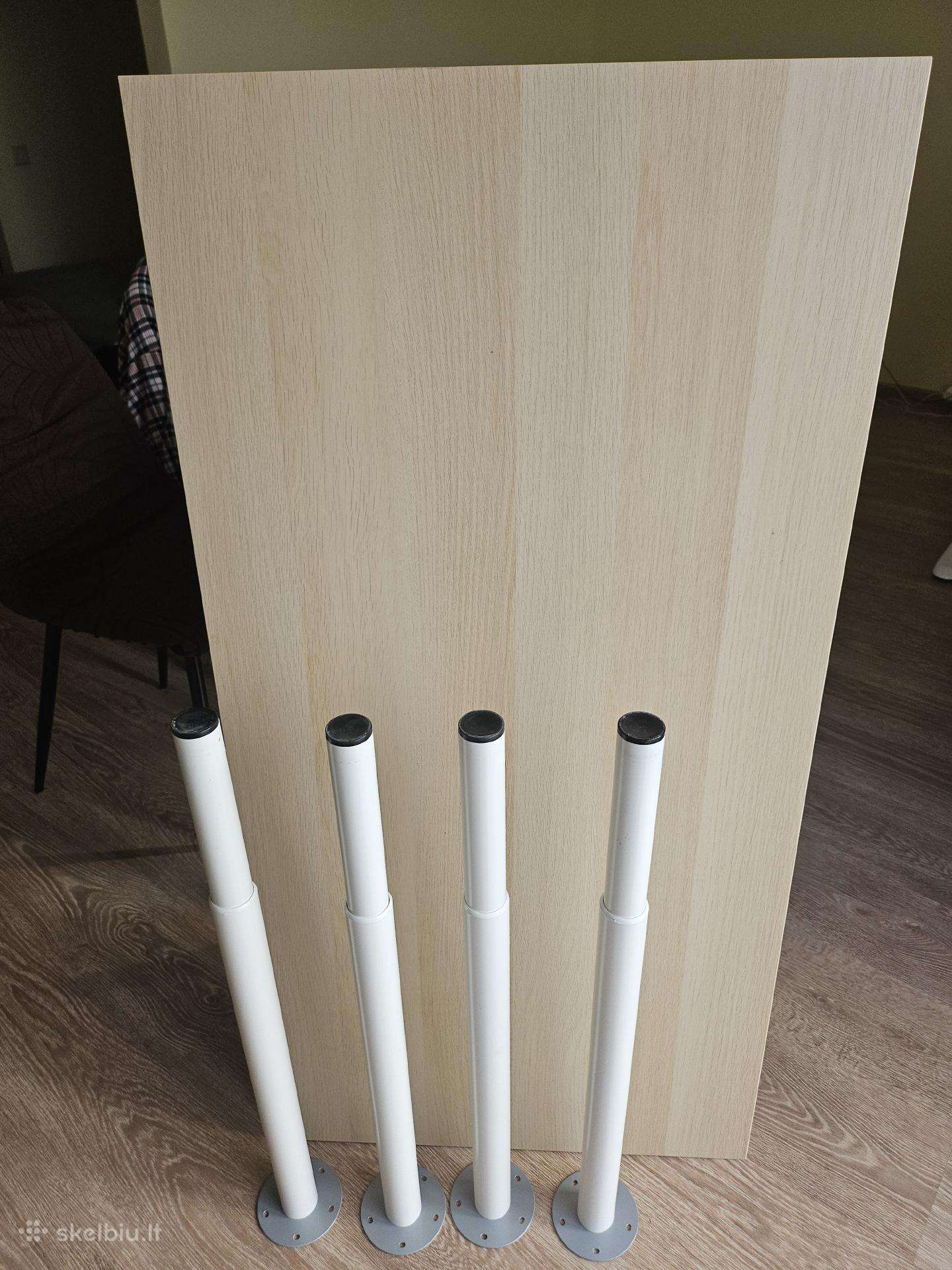Ikea Lagkapten stalas 12060 cm, reguliuojamo aukš
