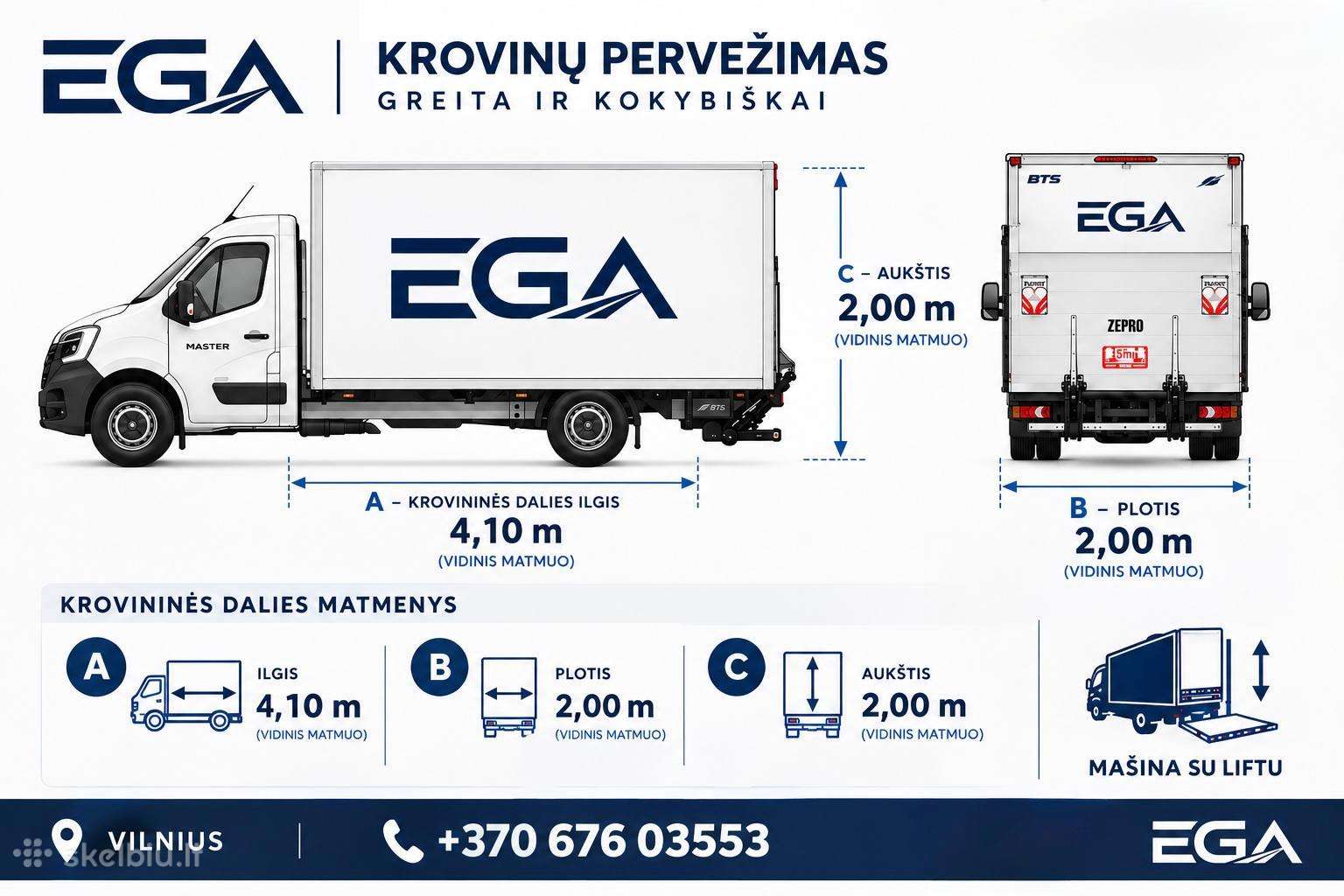 Krovinių vežimas