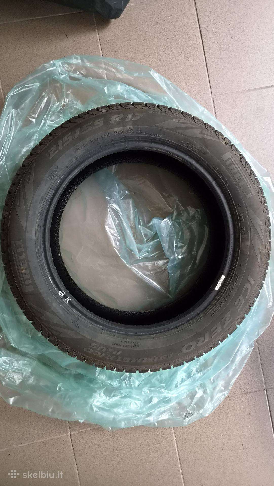 Pirelli, зимние 215/55 R17