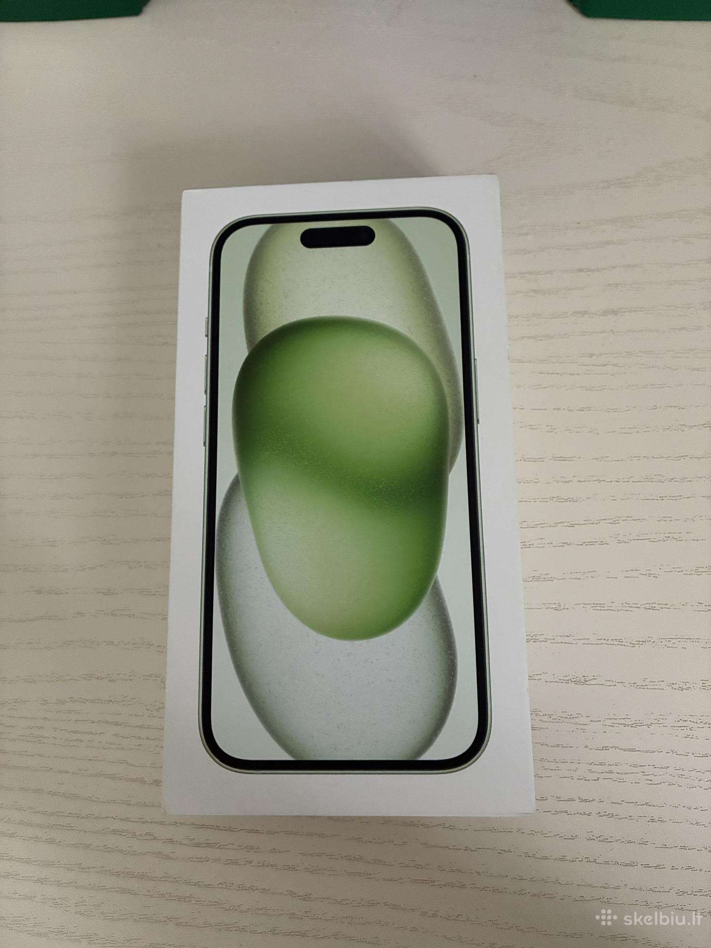 Naujas ir neišpakuotas iPhone 15
