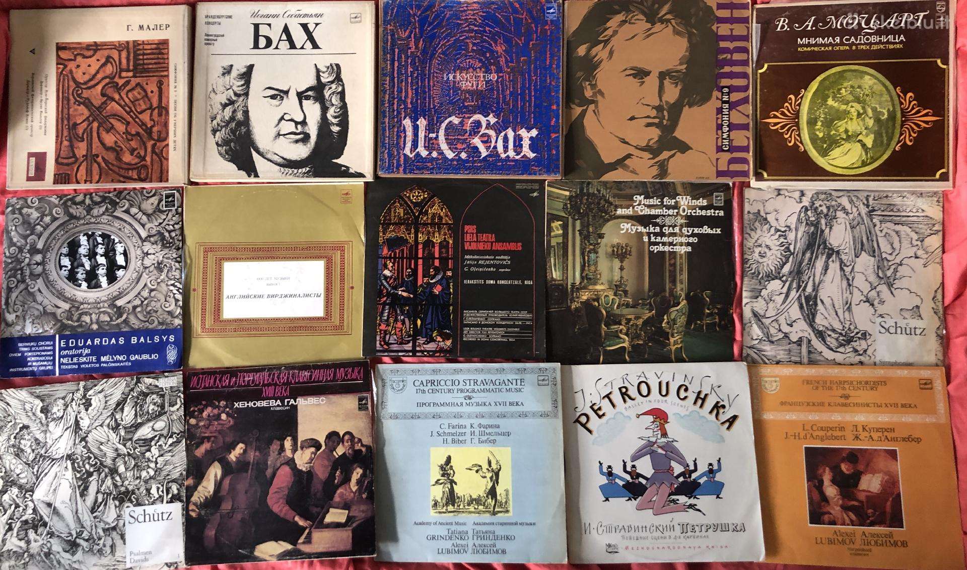 Vinilo ploksteles daug skirtingu