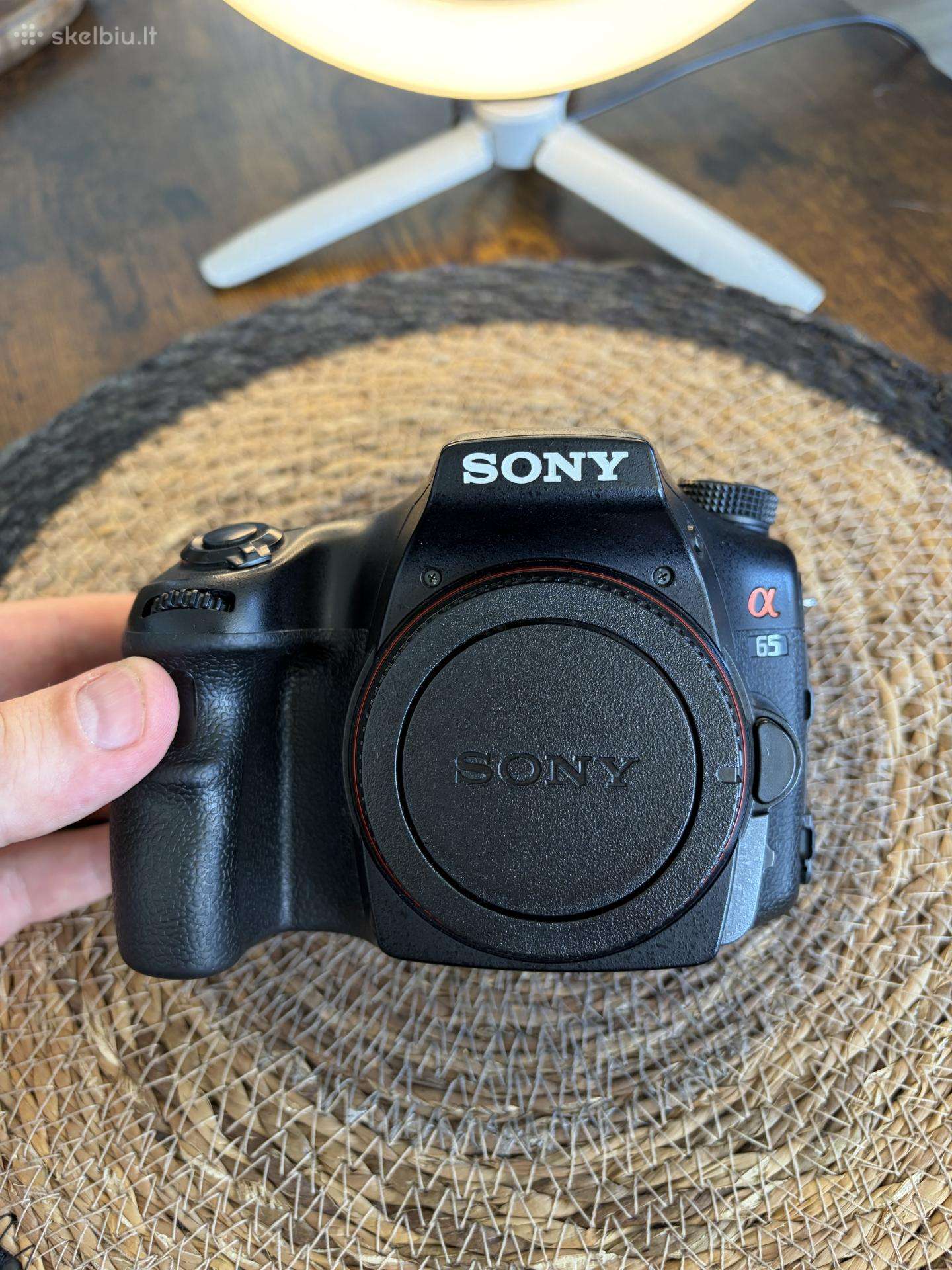 Sony a65 su 18-55 objektyvu