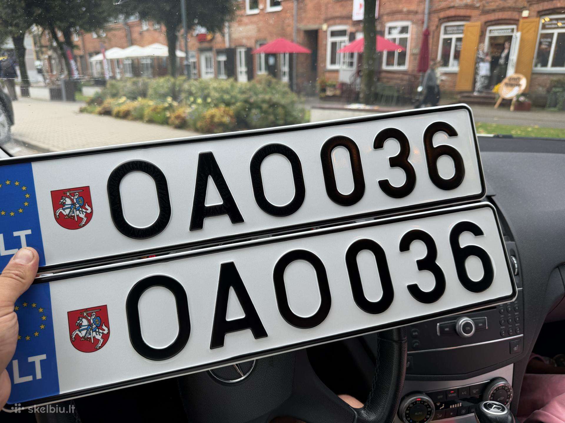 Auto numeriai nauji registruijami