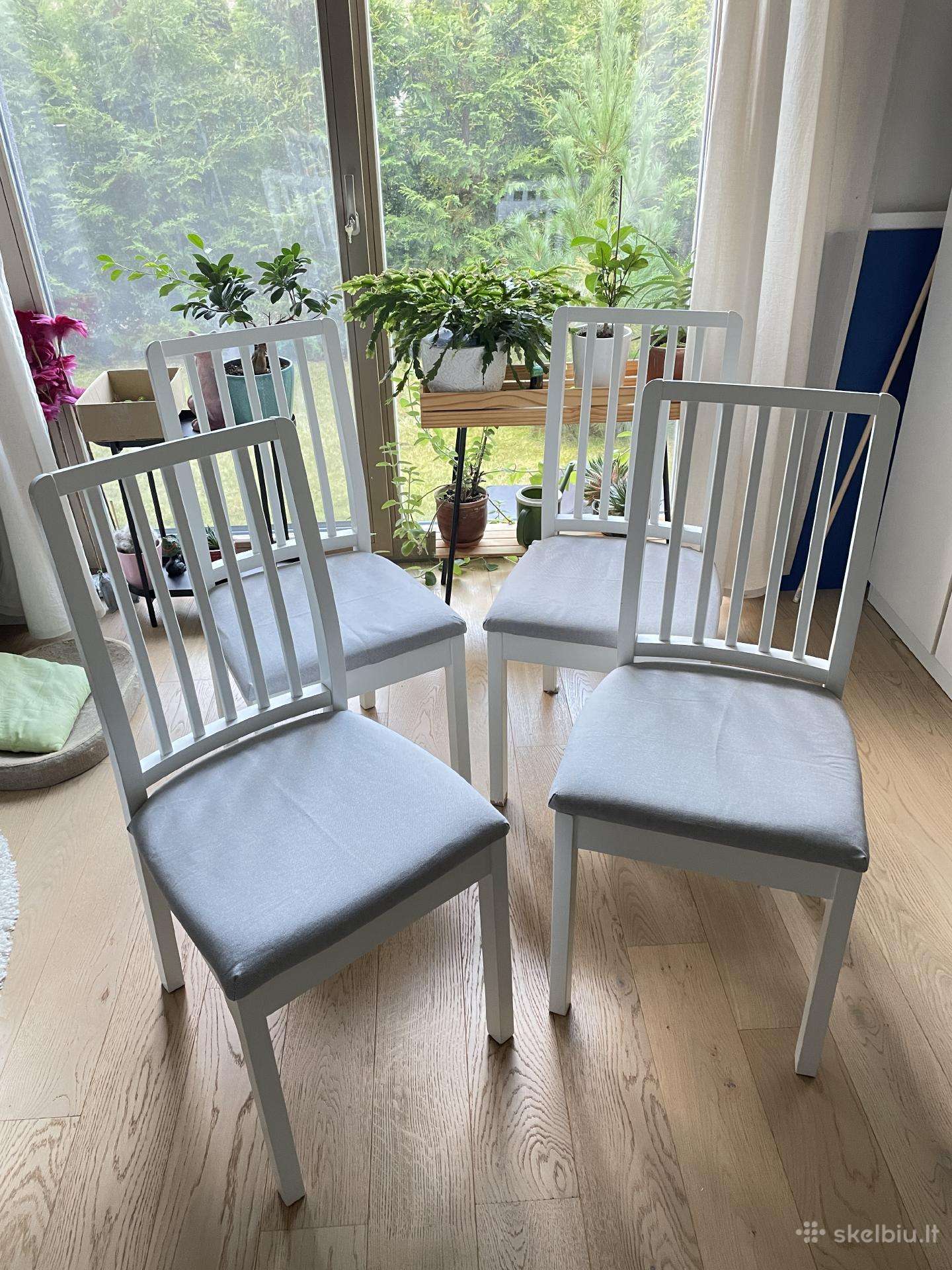 4 Ikea valgomojo kėdės