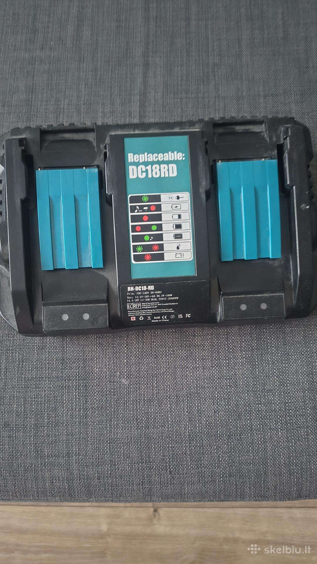 Pakrovejas Makita baterijoms