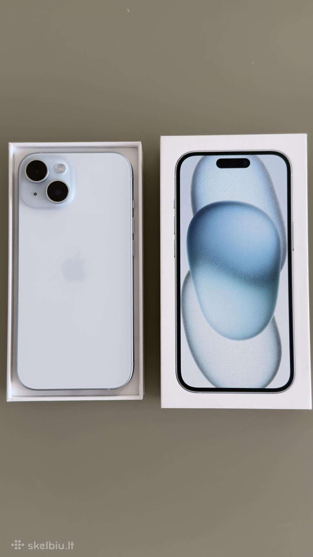 iPhone 15 128gb Blue ( naudotas)