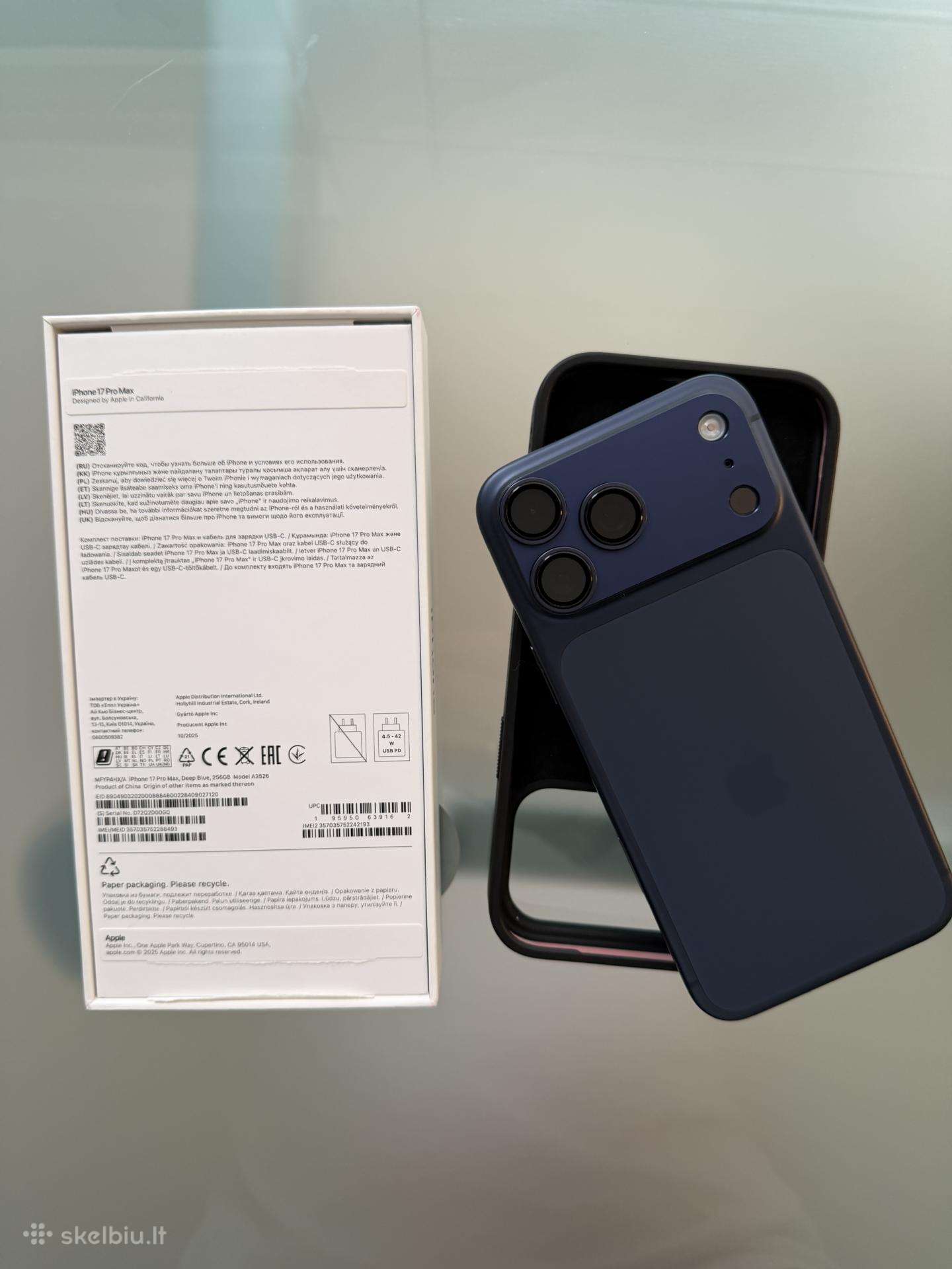 Apple iPhone 17 Pro Max 256 GB