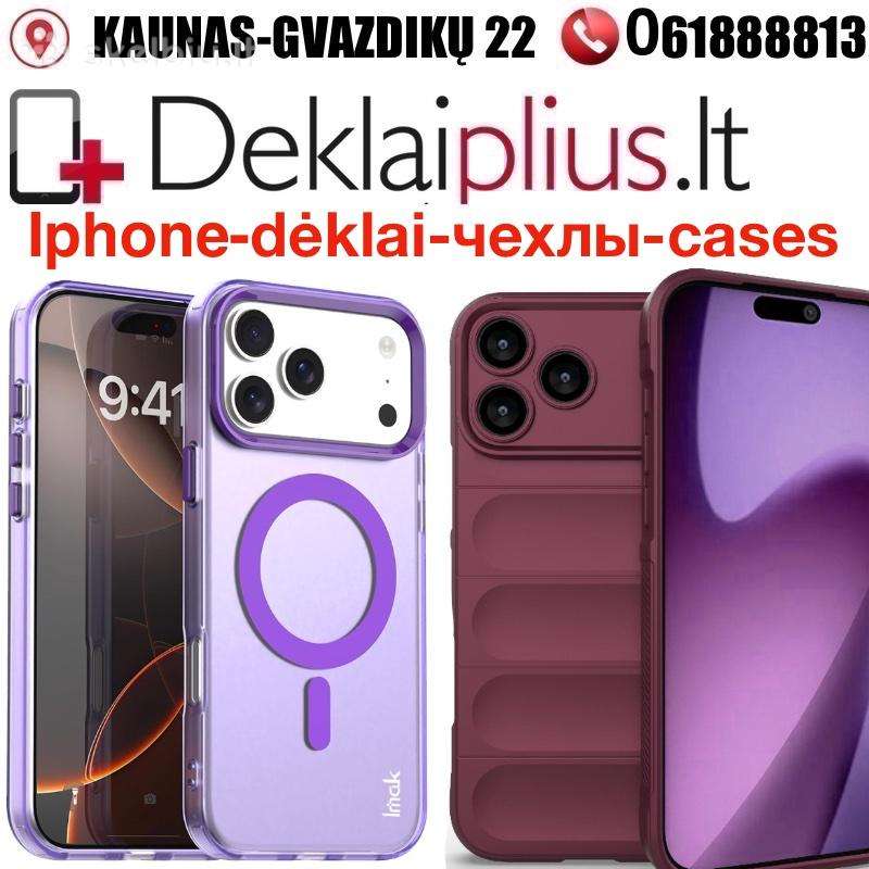 iPhone telefonams dėklai-чехлы-cases Kaunas