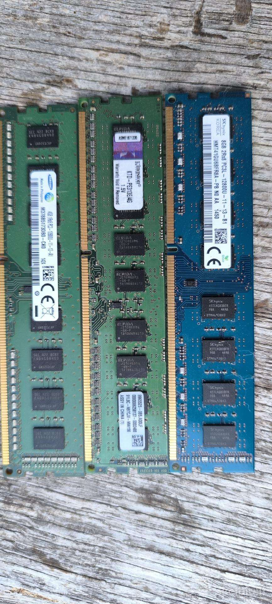 RAM ddr3 8, 4 GB