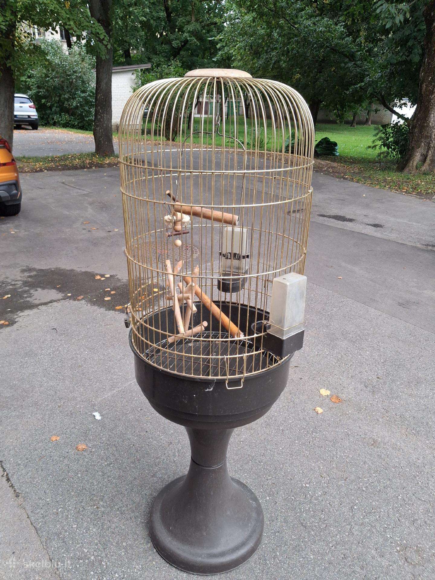 Naminio paukščio/papūgos narvas, didelis.
