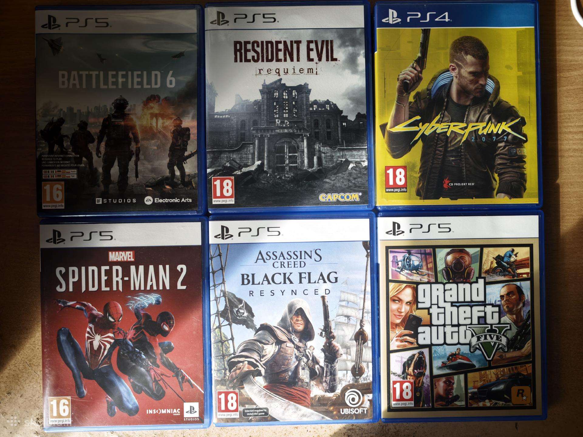 Ps4/5 žaidimai