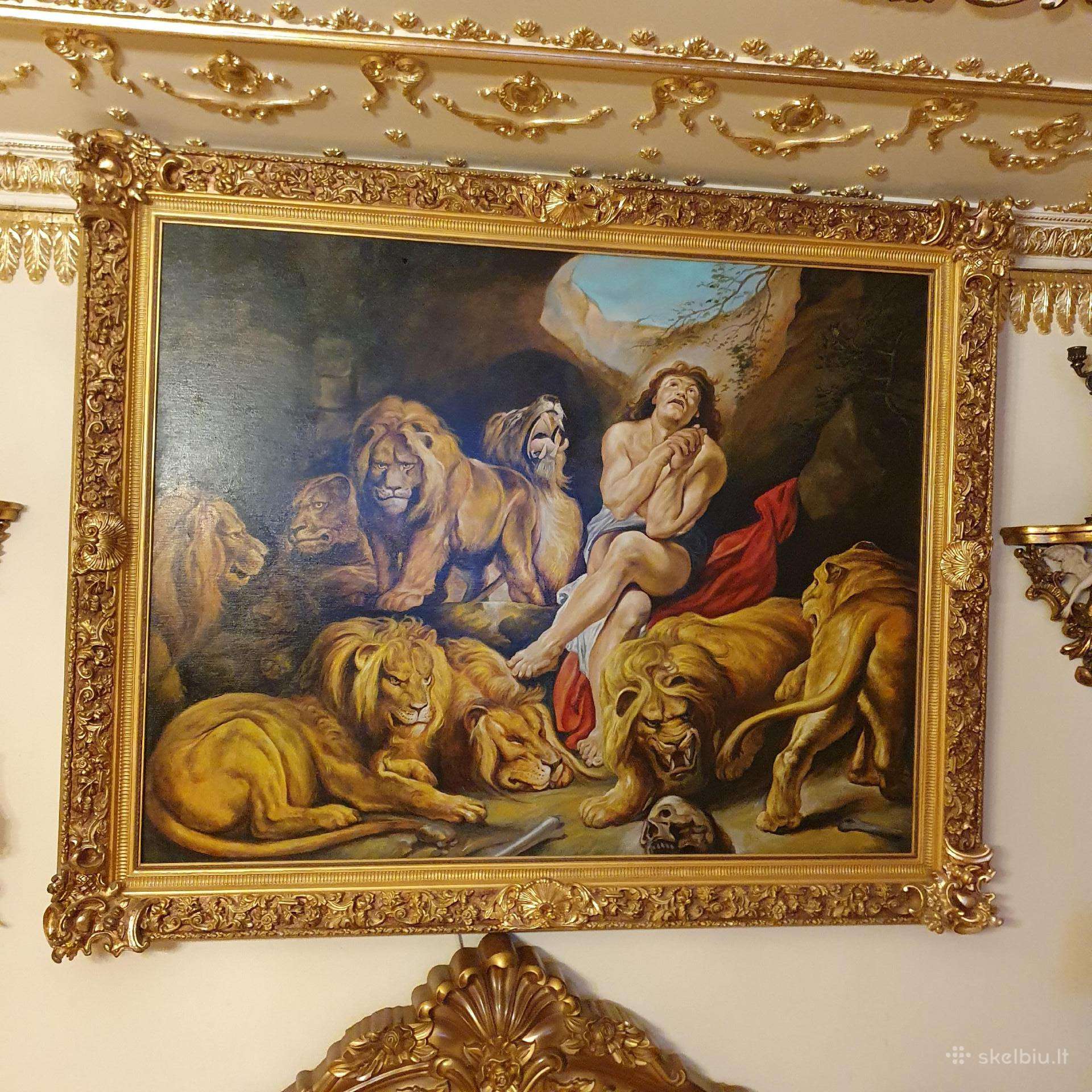 Paveikslas Danielius Liūtų duobėje