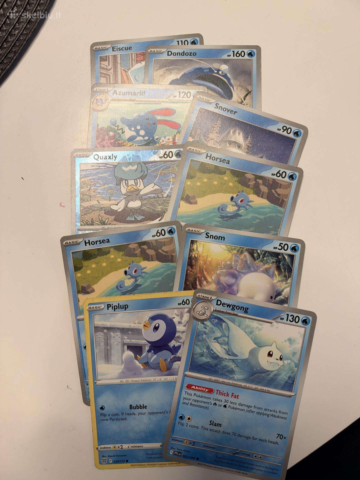 Pokemon originalios kortelės