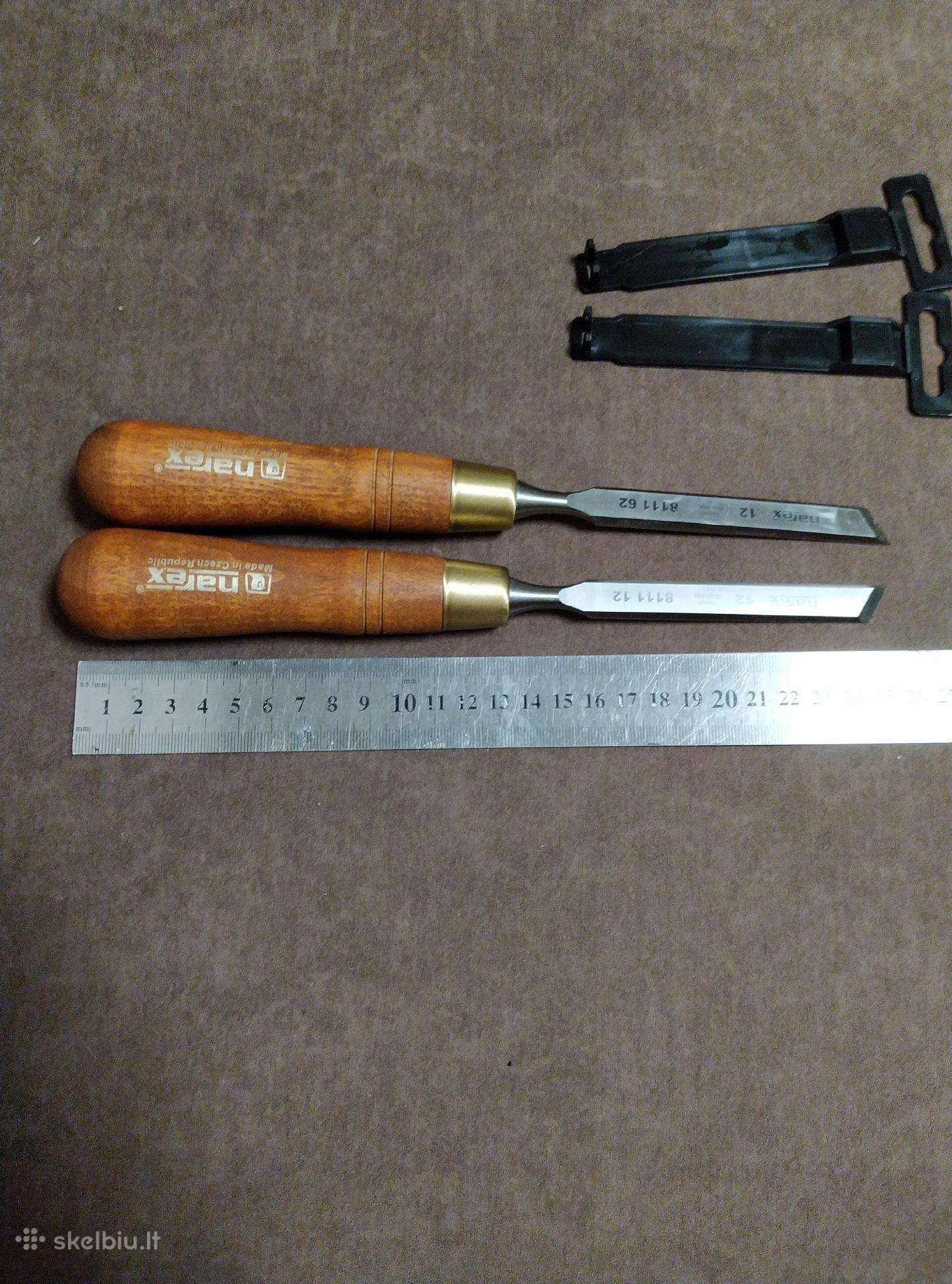 Nauji Narex Premium 12mm kaltai