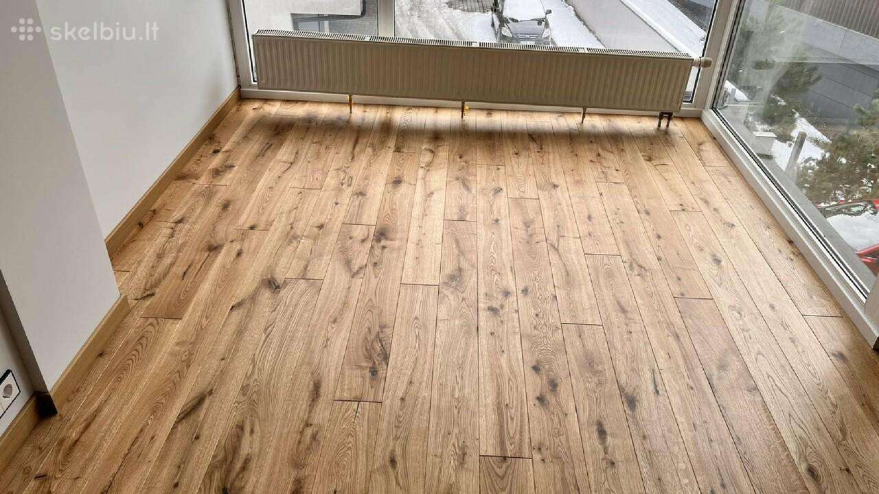 Ąžuolinės parketlentės 31,5m2