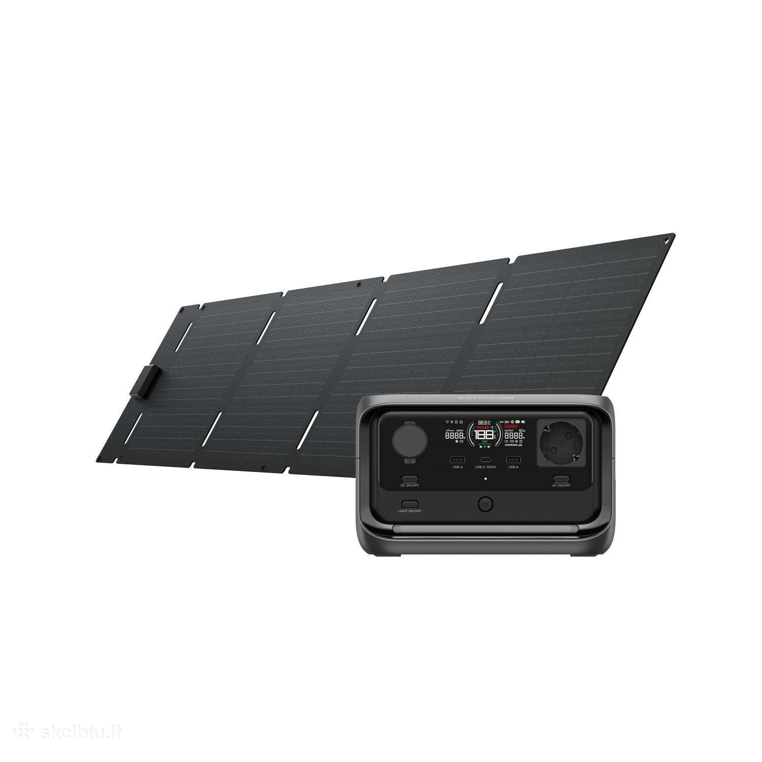 Ecoflow River 3 plus + panele 60w