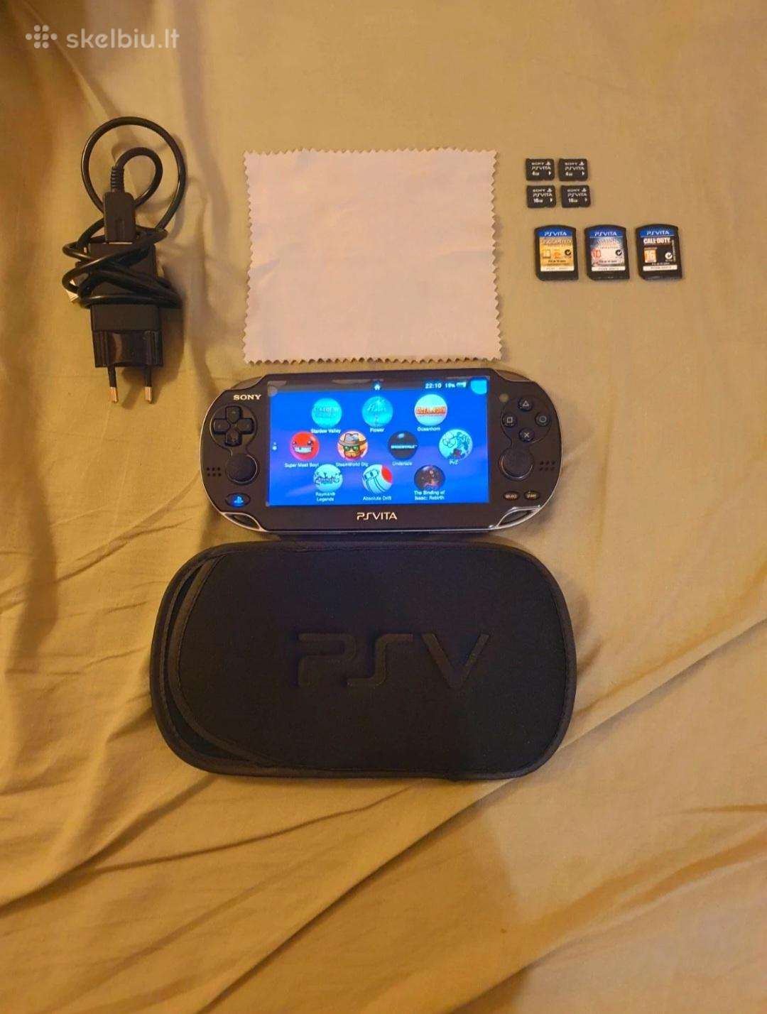 Ps Vita 1000 Atrištas 128gb