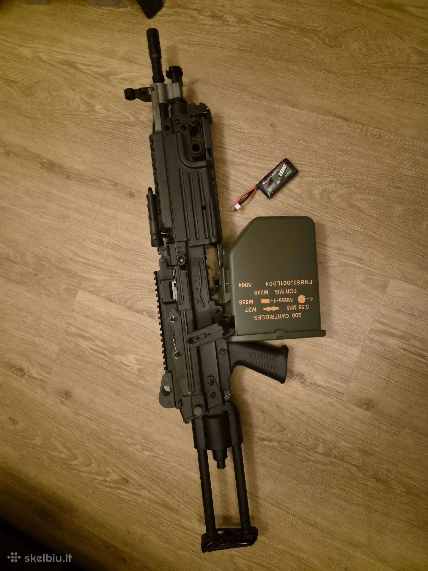 A&k Fn M249 Paratrooper Full metal