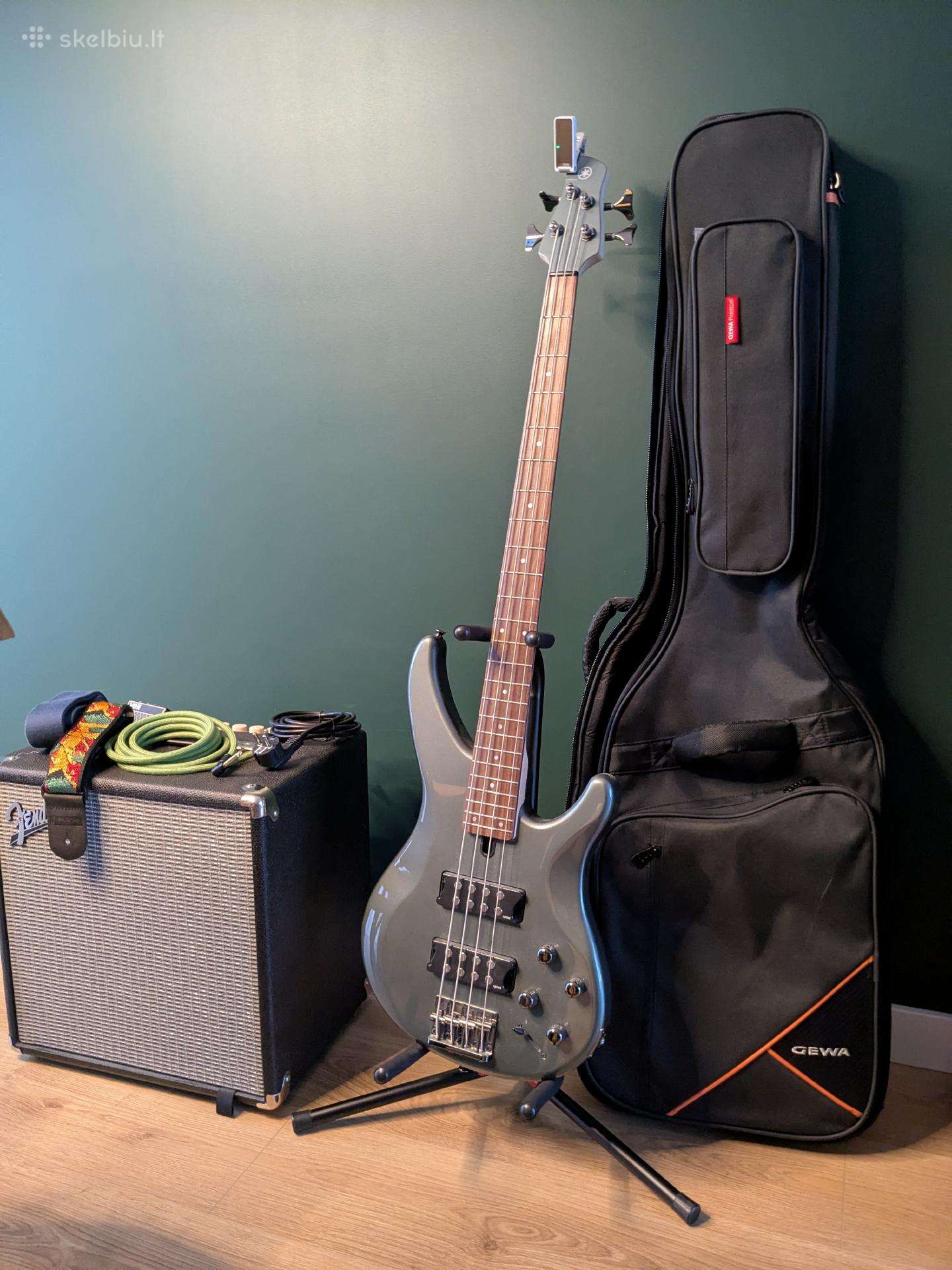 Bosinės gitaros komplektas