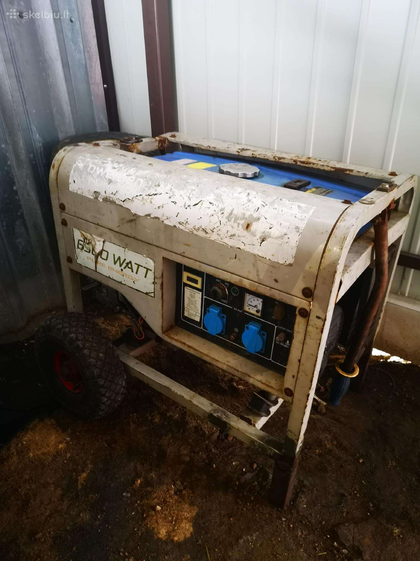 Generatorius 6.5 kw