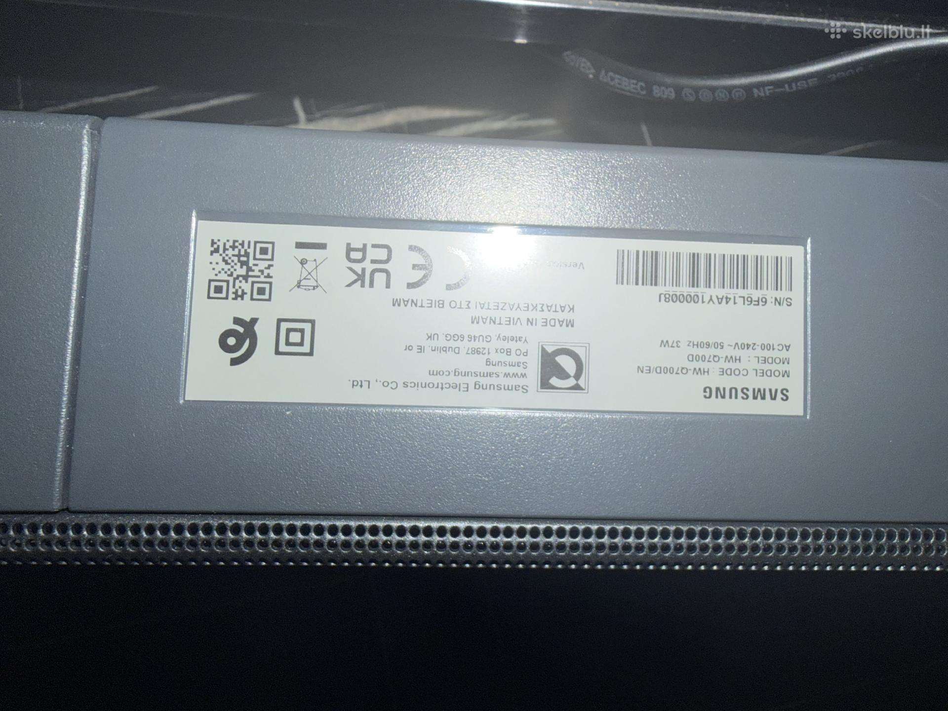 Samsung Hw-q700d 3.1.2 Dolby Atmos