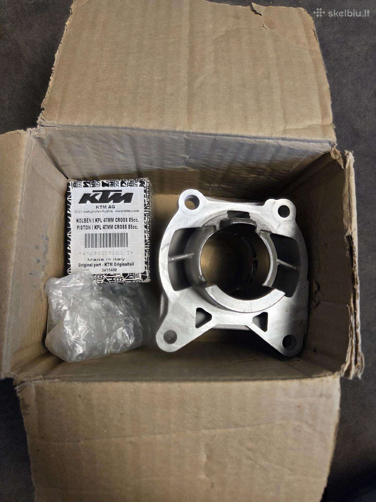 Naujas KTM 85 Sx cilindro ir stumoklio komplektas
