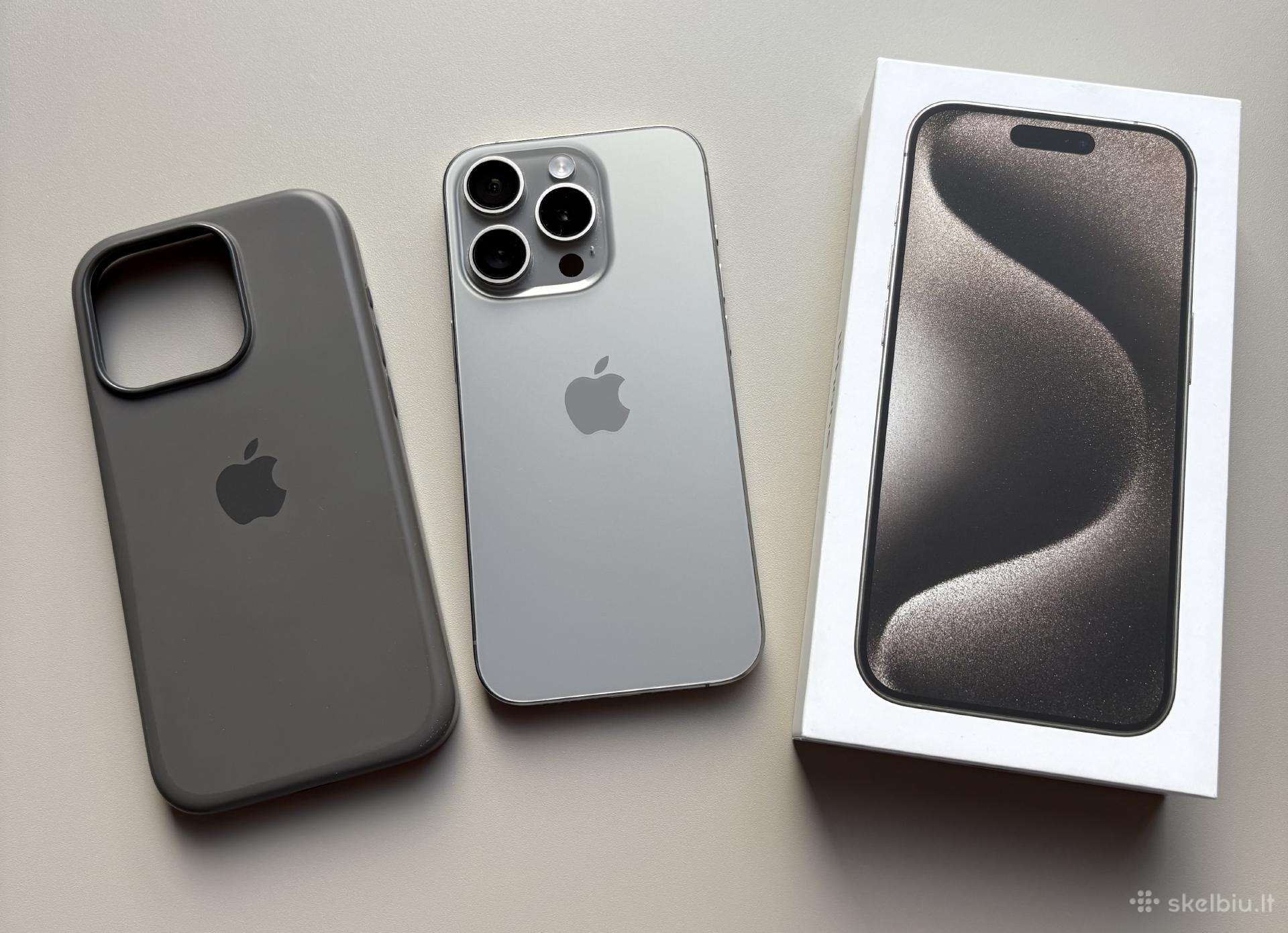 iPhone 15 Pro 128gb – Natural Titanium