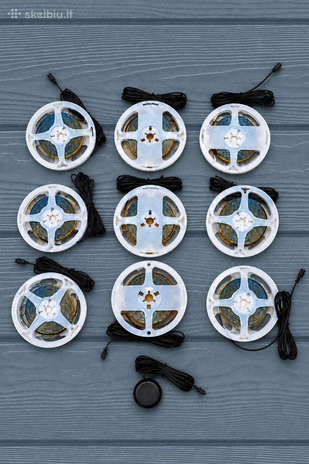 Nauja Cob LED juosta 3 m su jutikliu – 8 vnt