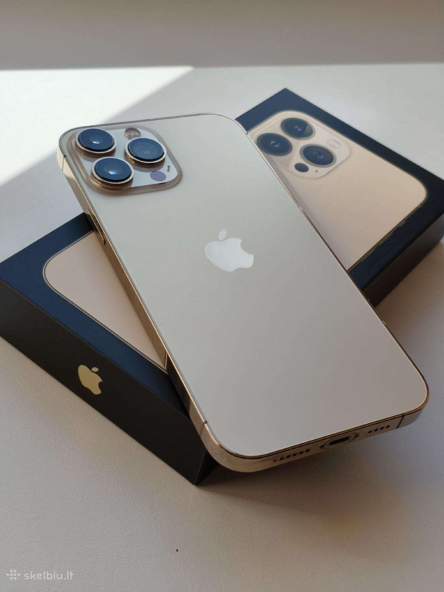 iPhone 13 Pro Max 128 GB auksinis