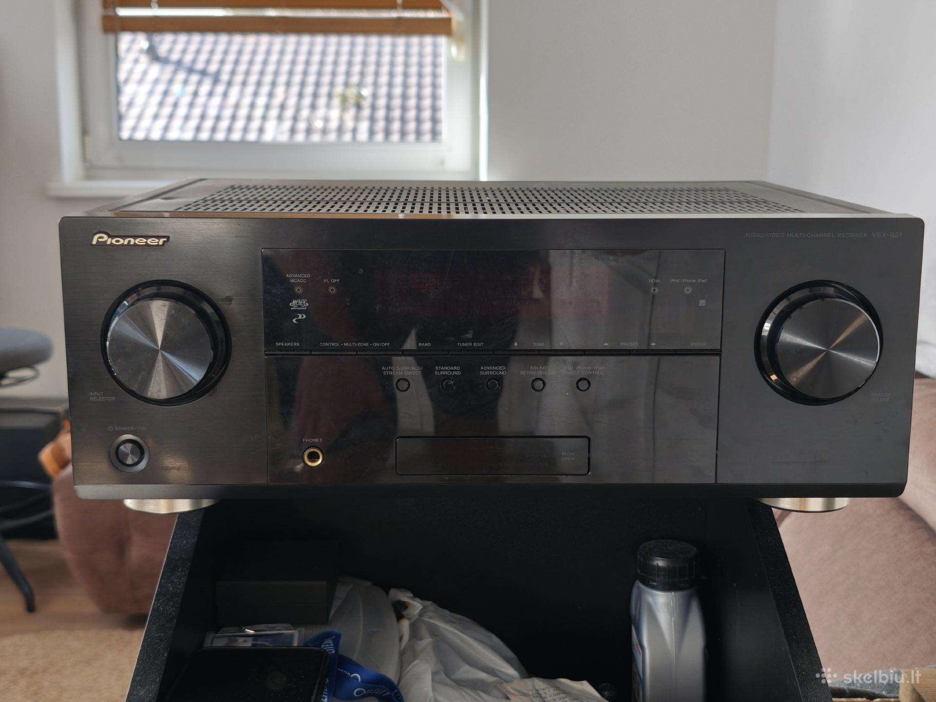 Neveikiantis Pioneer Vsx-921-k