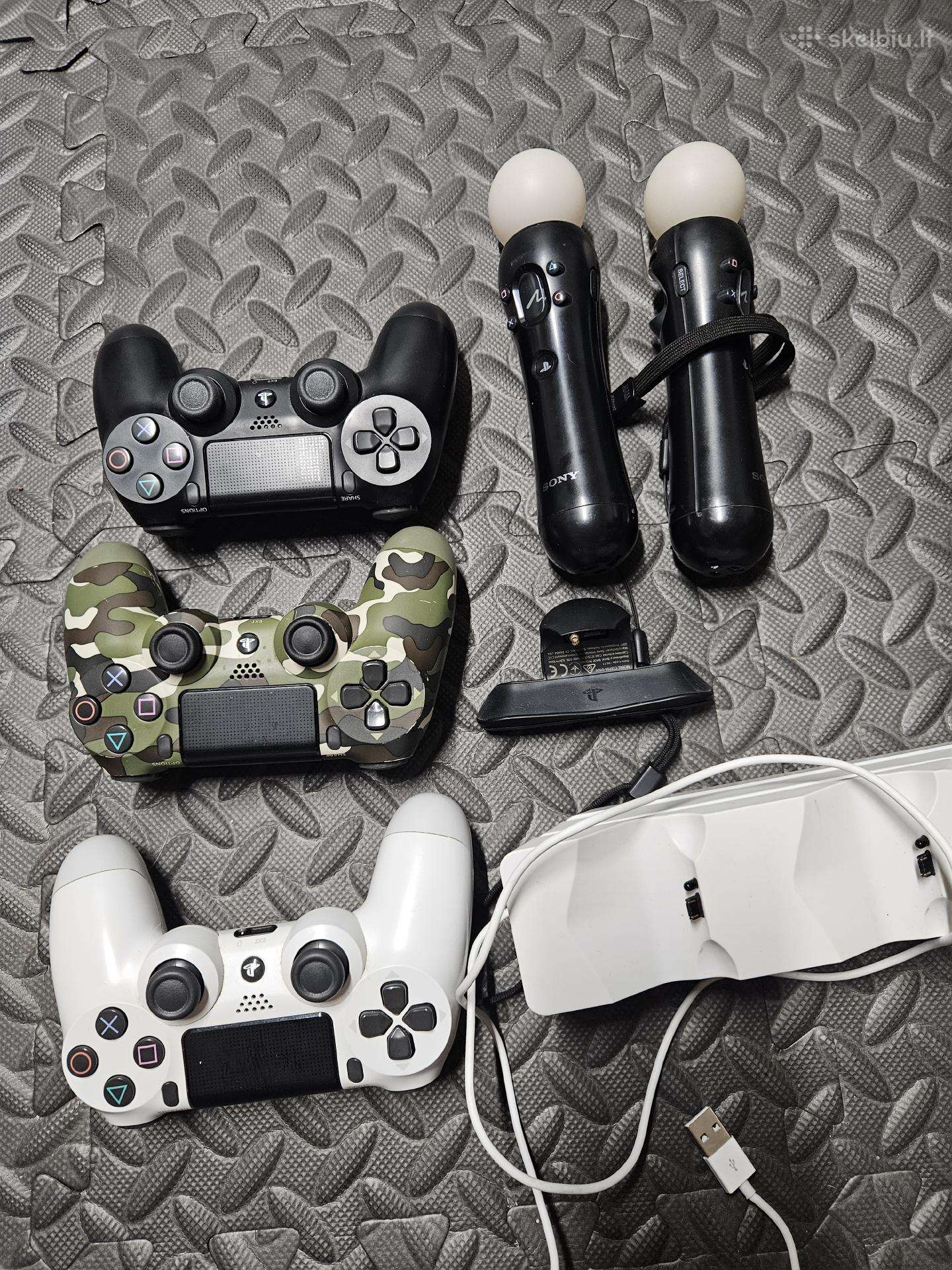 Ps4 pulteliai ir lazdelės