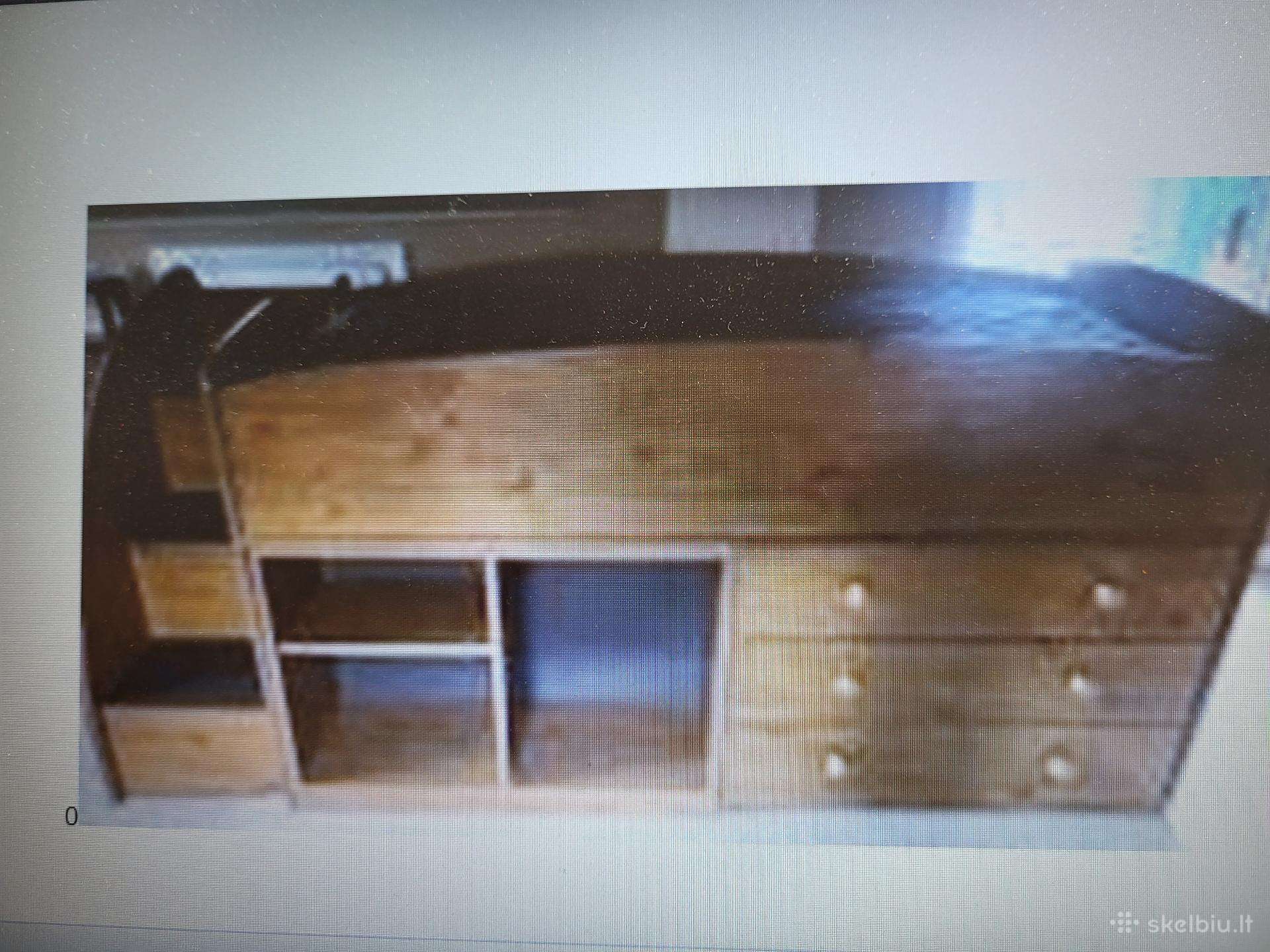 Paaukštinta lova „Ashley Furniture“ (Stages B233),