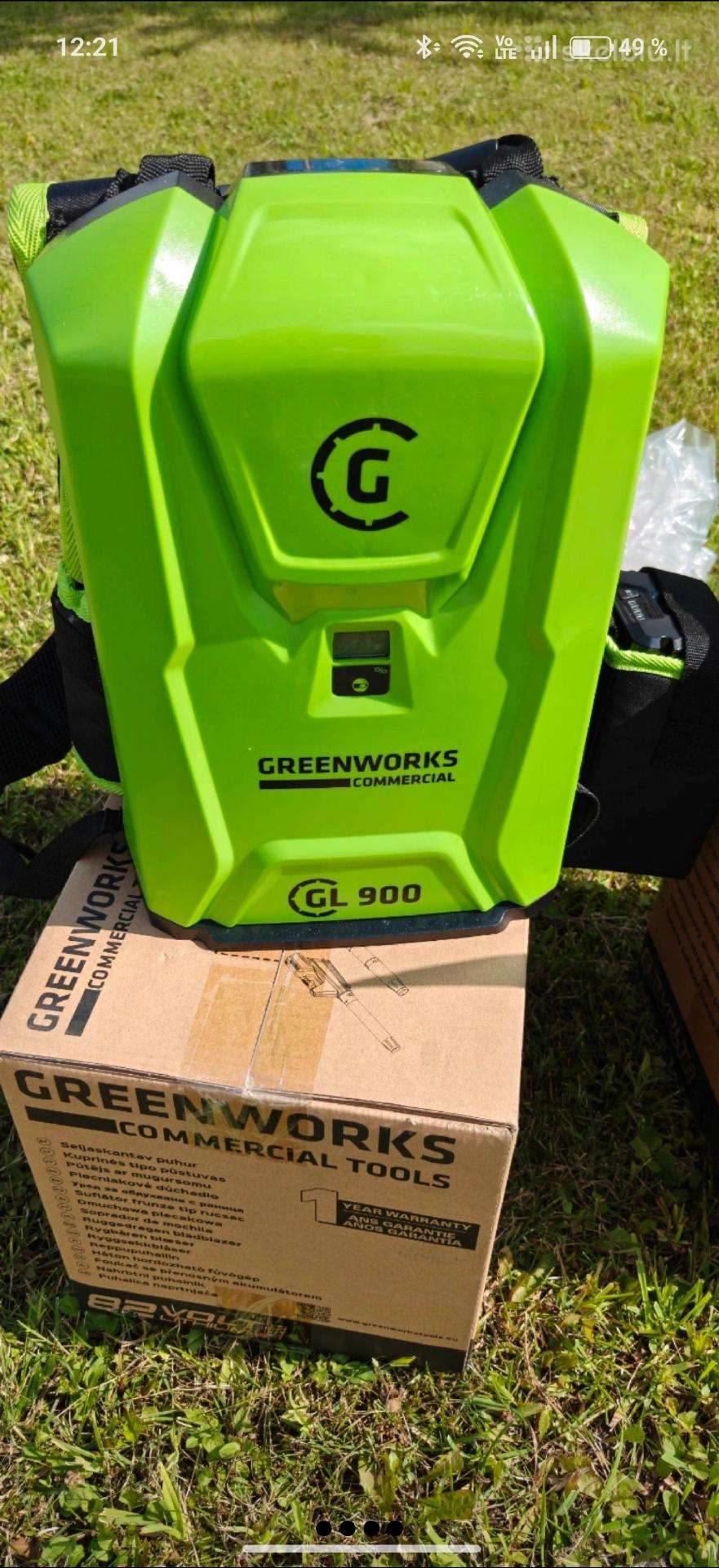 Cramer ,powerworks ,Greenworks 82v baterijos