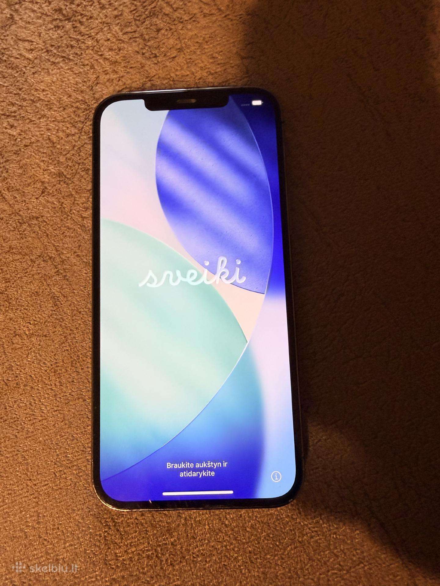 Parduodamas iPhone 12 Pro Max, 128 GB.