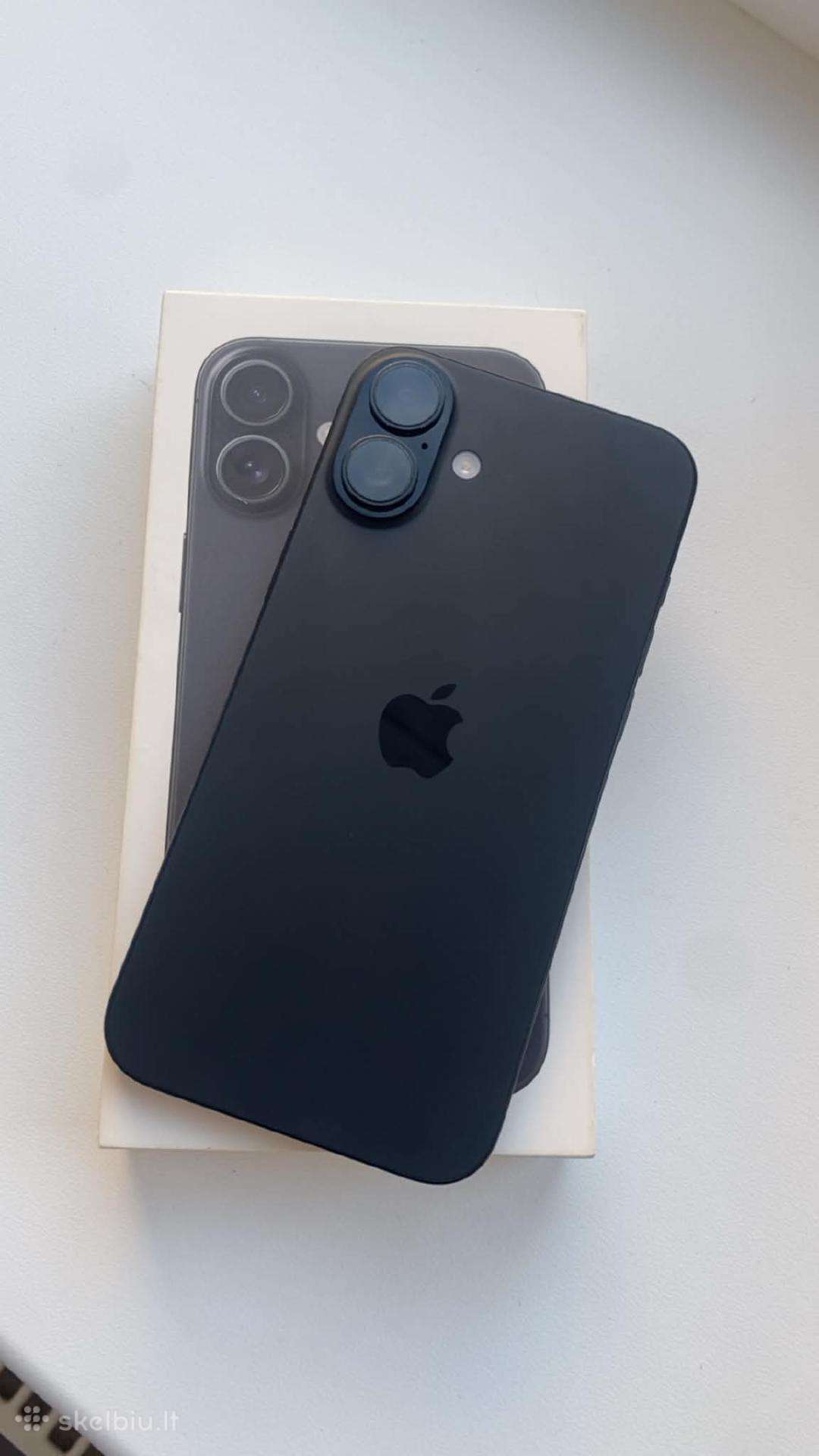 iPhone 16 plus 256gb black