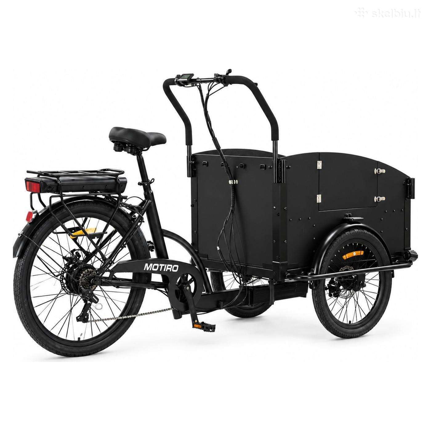 Triratis elektrinis dviratis Motiro M41 Cargo