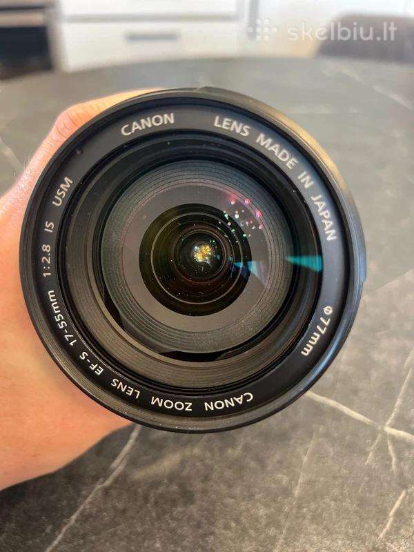 Canon Ef-s 17-55mm f/2.8 Is Usm – objektyvas Aps-c