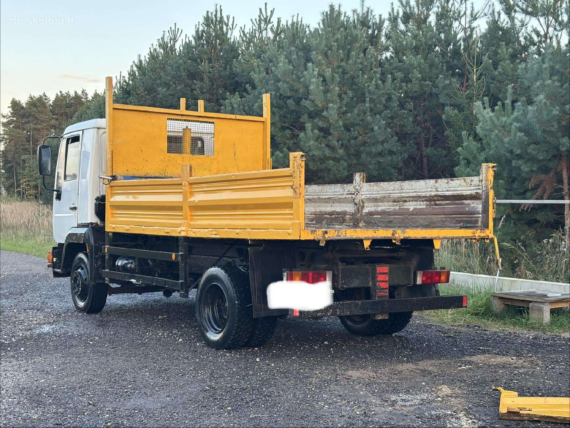 MAN Man, dumpers / tippers