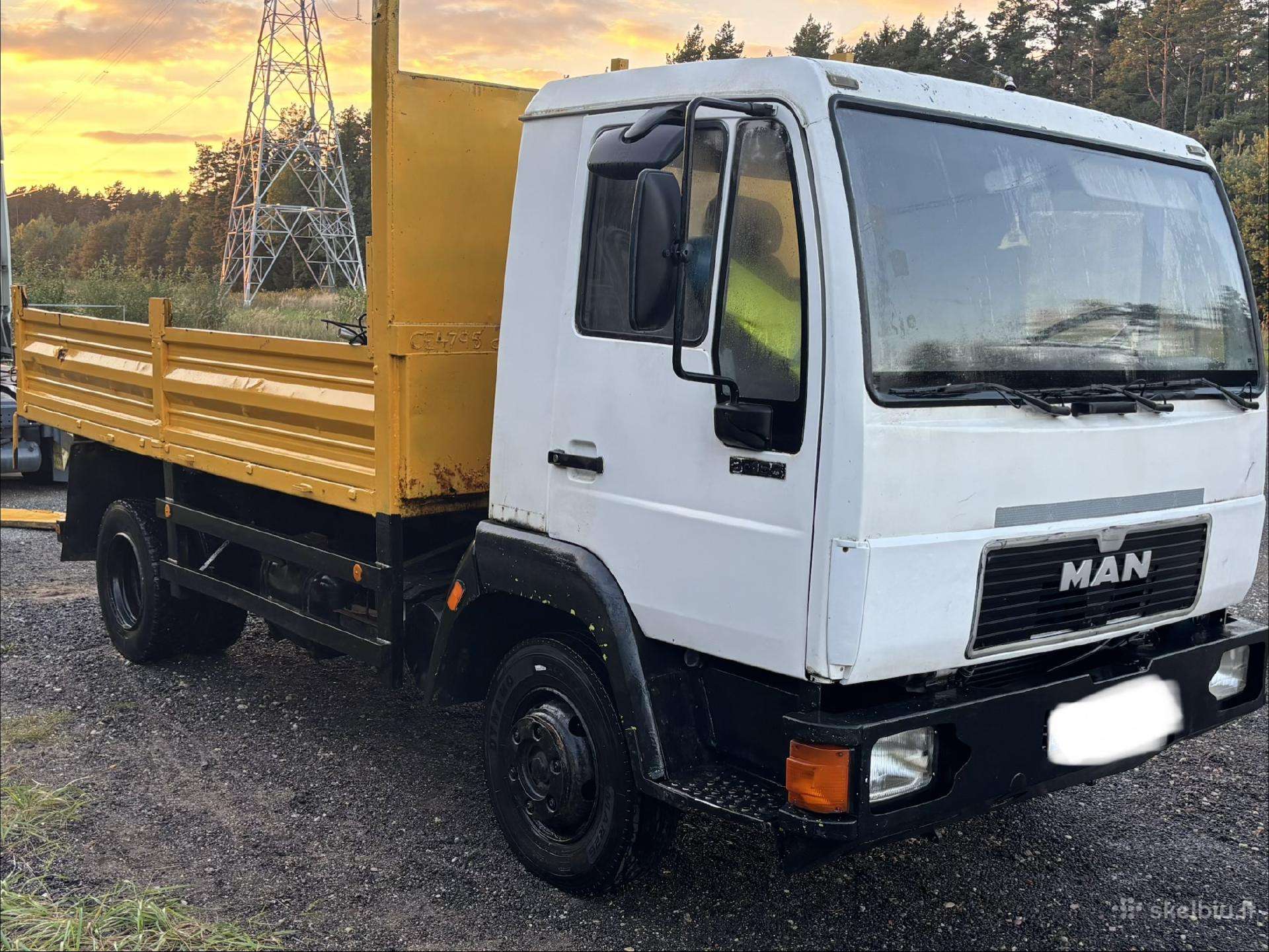 MAN Man, dumpers / tippers