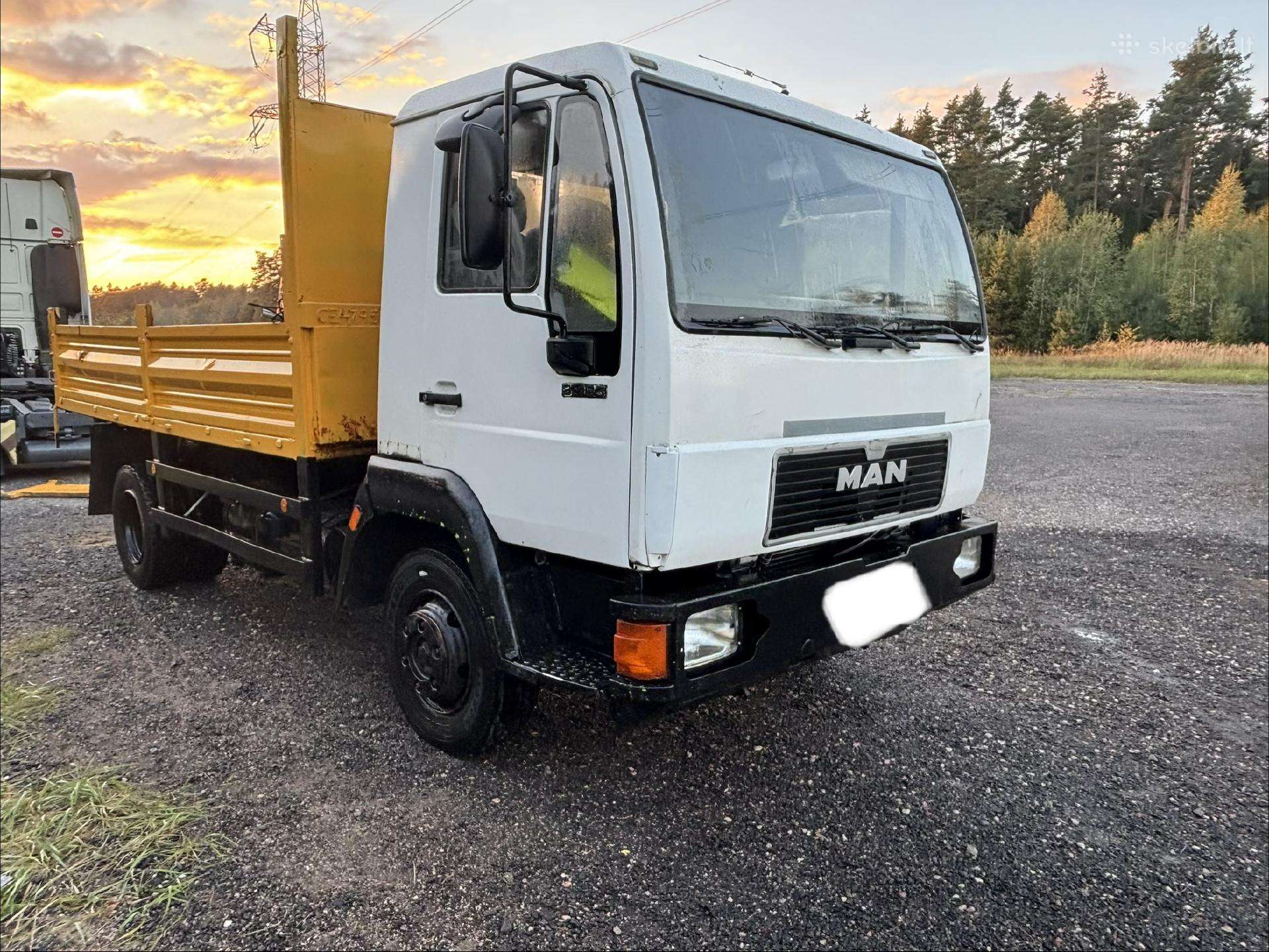 MAN Man, dumpers / tippers
