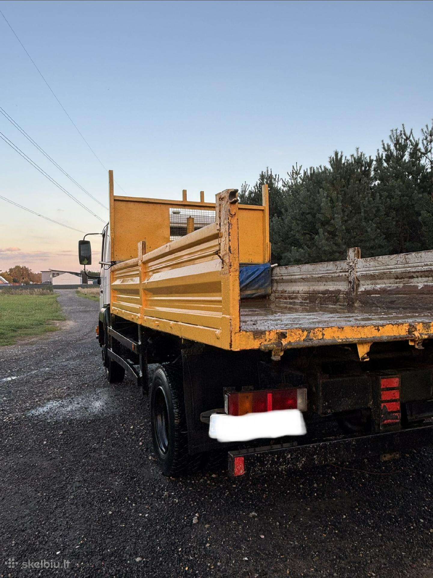 MAN Man, dumpers / tippers