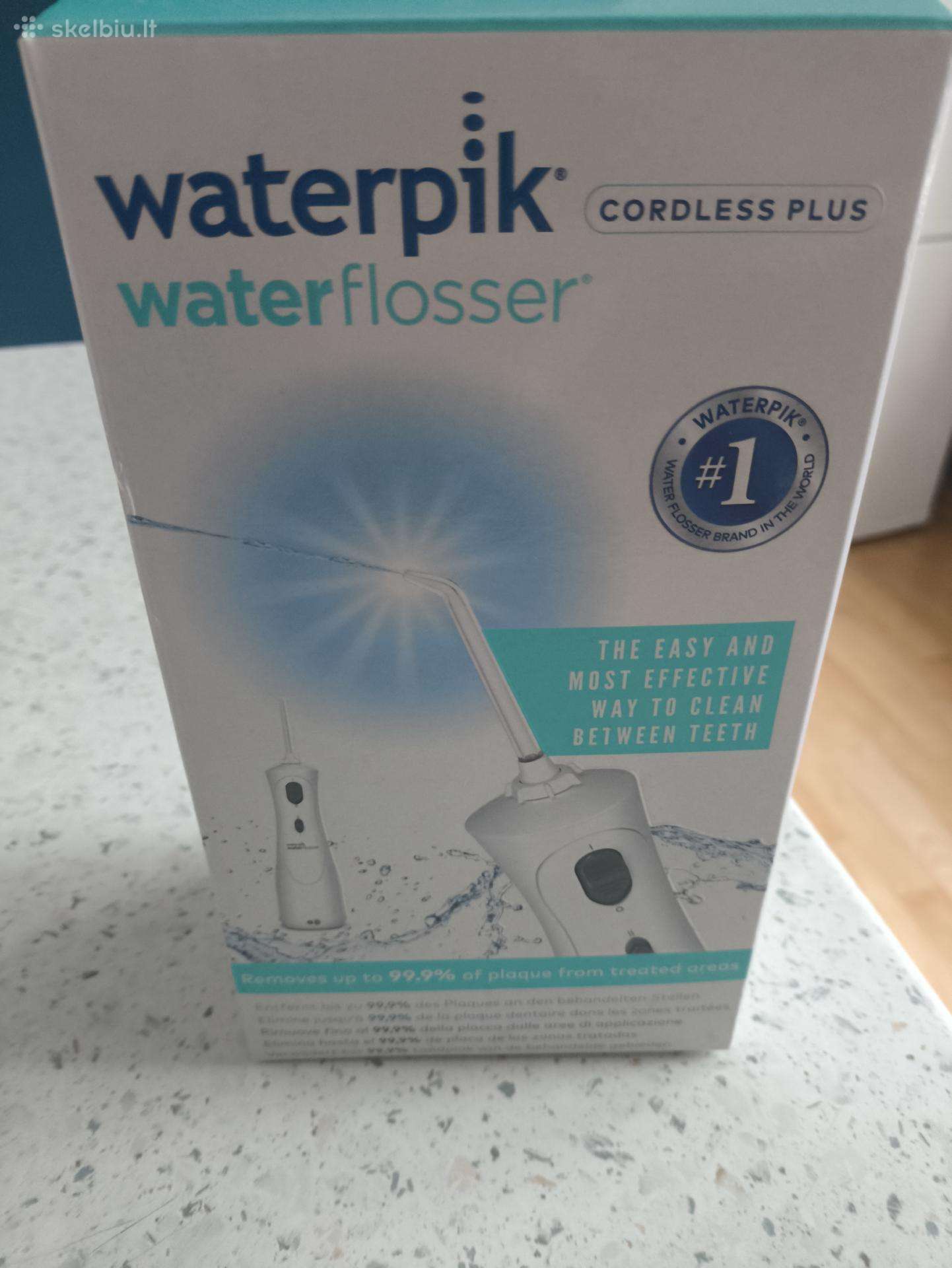 Naujas Waterpik irigatorius
