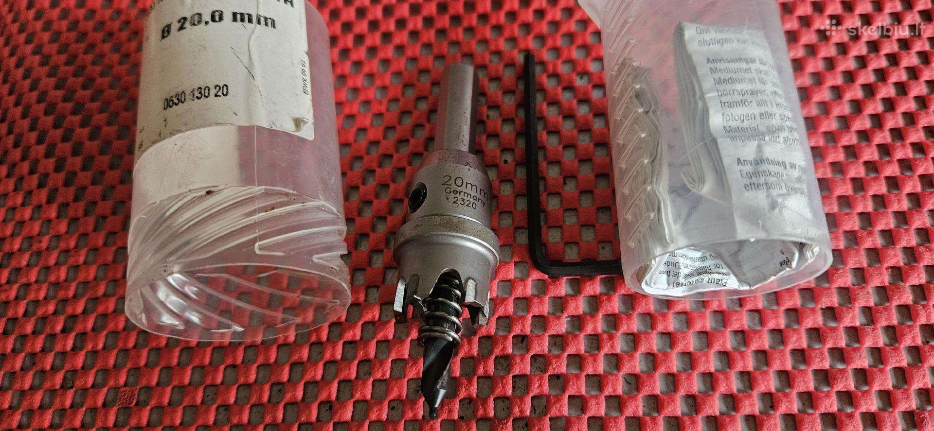20 mm skersmens karūninis grąžtas