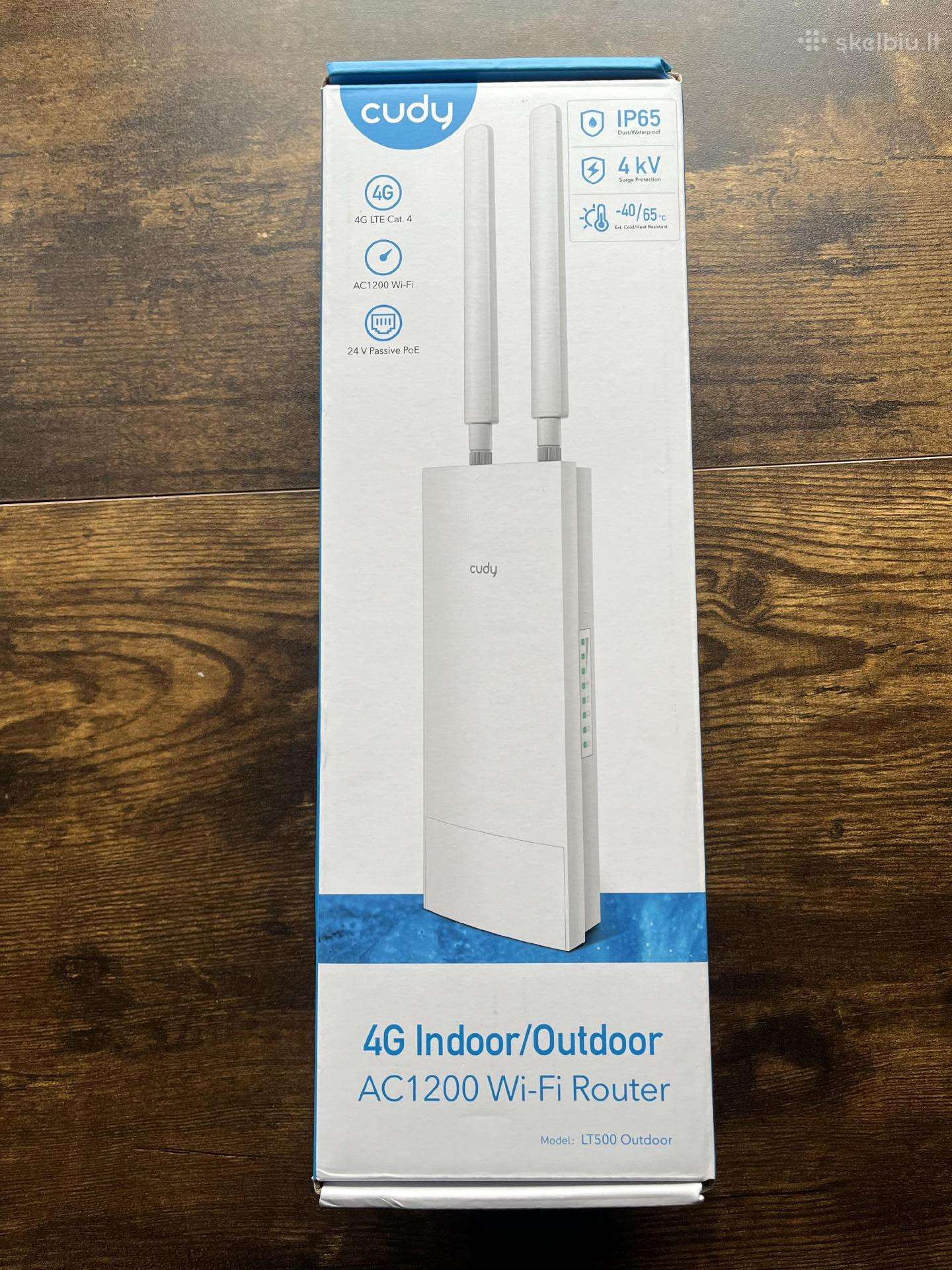 Cudy 4G Ac1200/lt500 marsrutizatorius