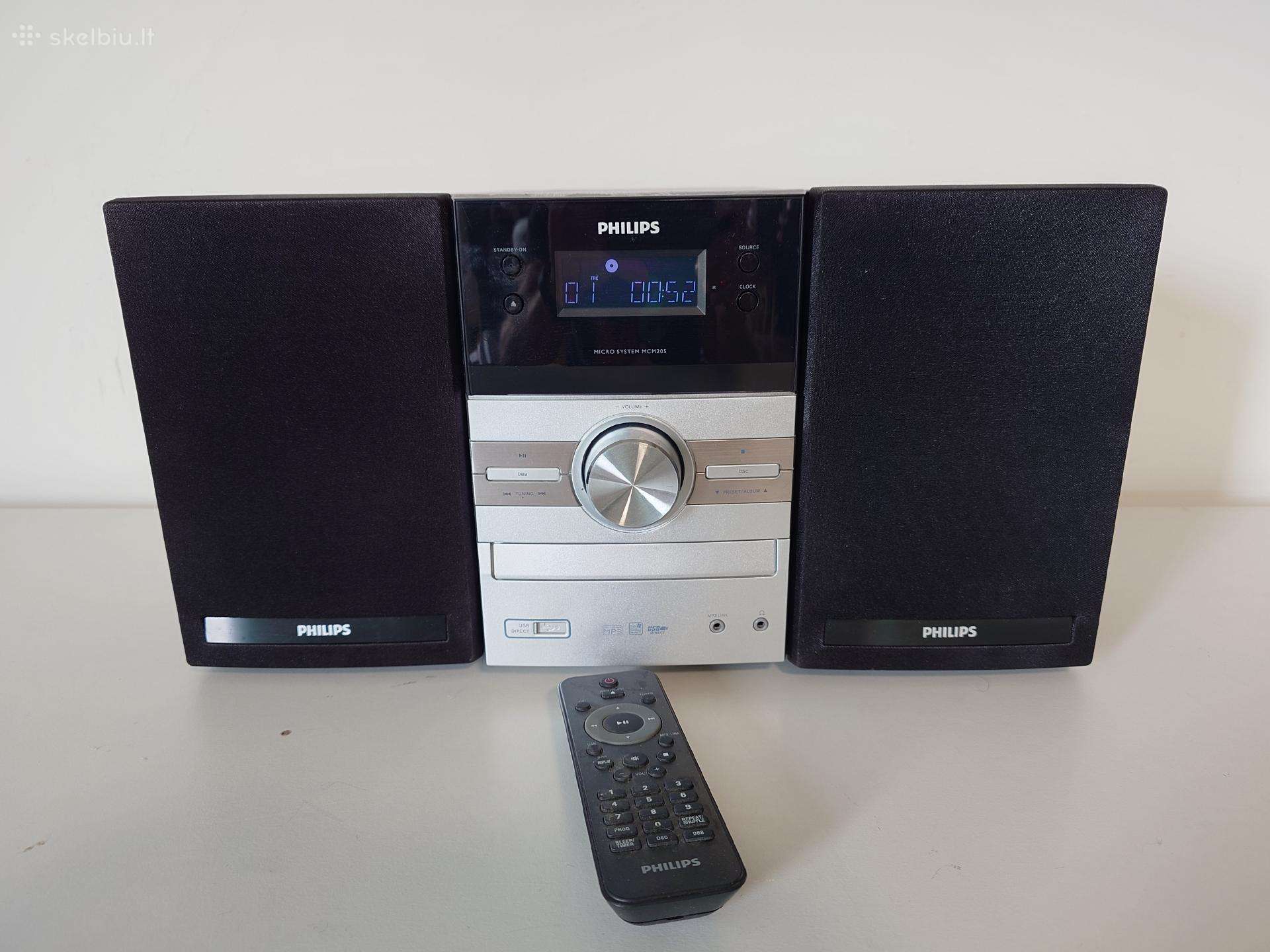 Mini muzikinis centras Philips Mcm205 12