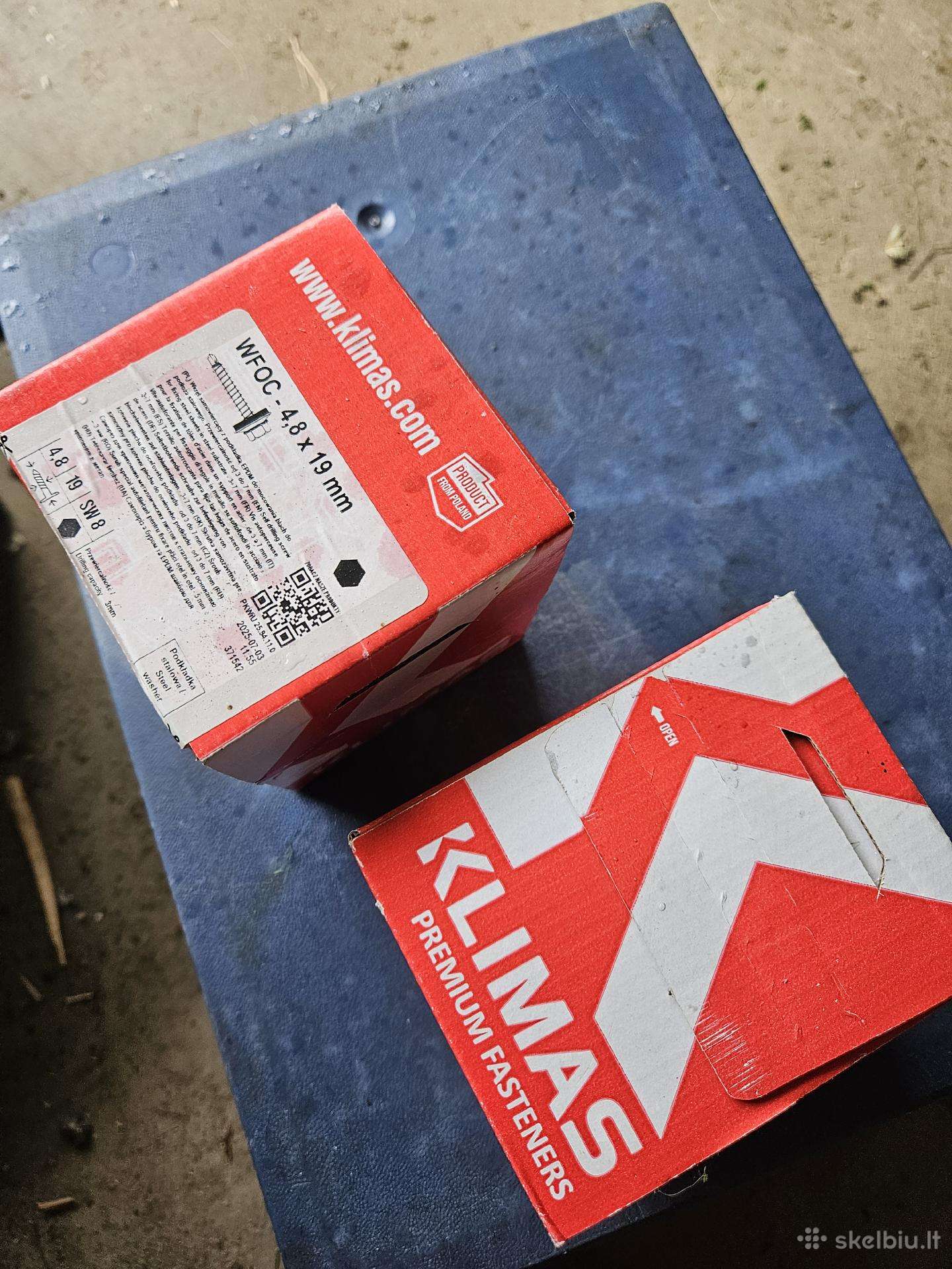 Nauji stoginiai savisriegiai į metalą Klimas