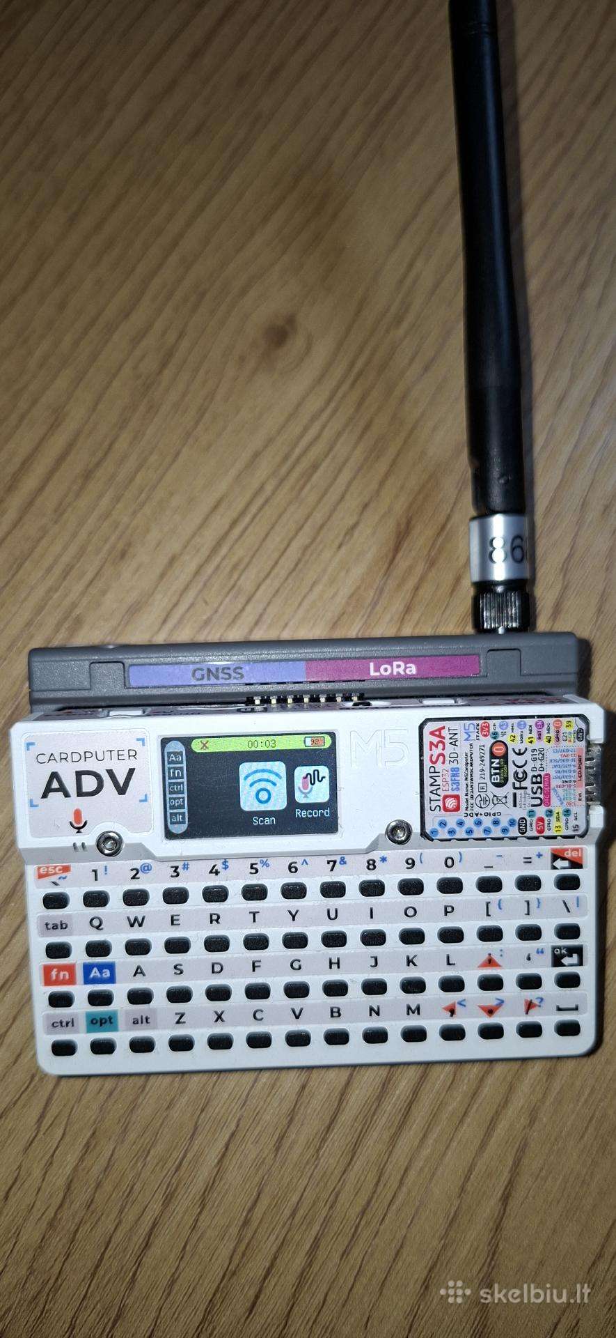 M5stack Cardputer Adv + Lora mikrokompiuteris
