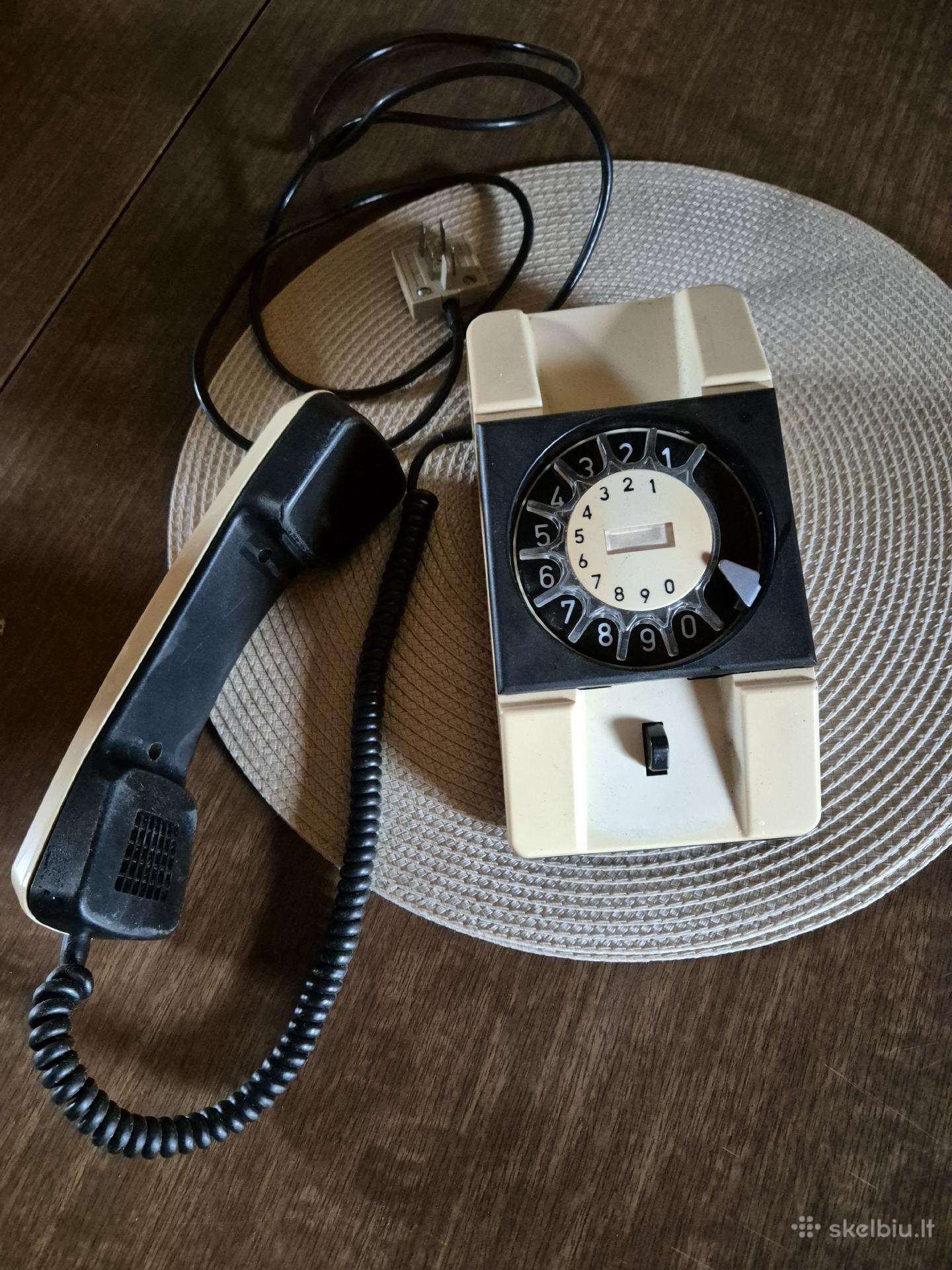 Telefono aparatas 1986 m.